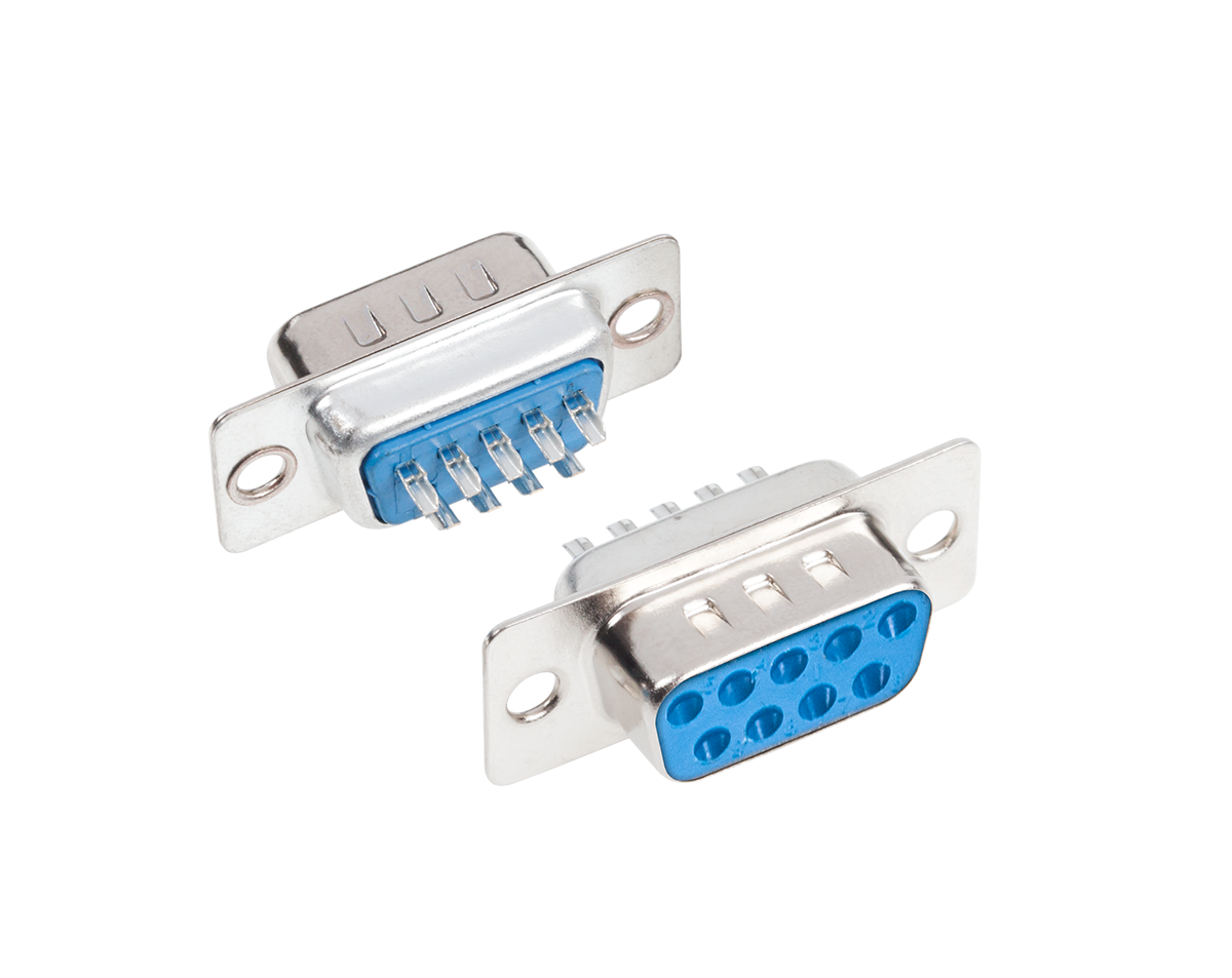 LEC-GNI0500.1--Gniazdo DB9 montażowe Cabletech
