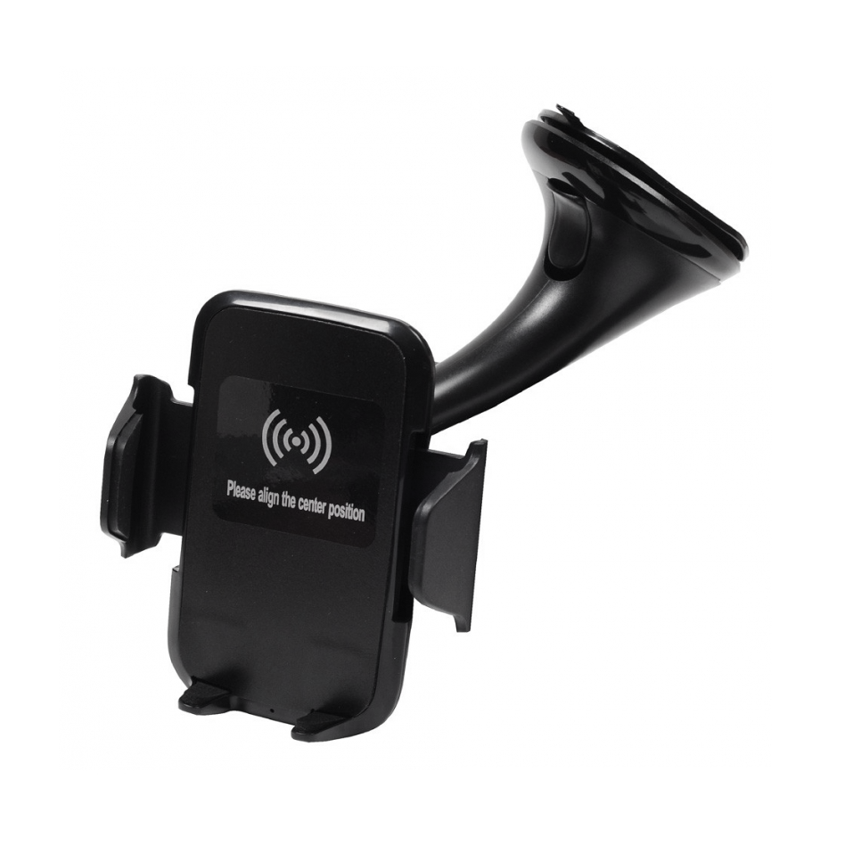 LEC-GSM0948--Kompatybilność: urządzenia z technologią bezprzewodowego ładowaniaMocowanie: szyba, deska rozdzielczaRozstaw ramion: do 105 mmNapięcie wejściowe: 5V ? 2ANapięcie wyjściowe: 5V ? 1ARegulacja konta nachylenia i możliwość obrotu uchwytu o 360 stopniW ze