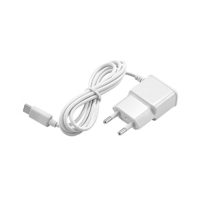 LEC-GSM0983--Ładowarka sieciowa z kablem typu C 2100 mA
