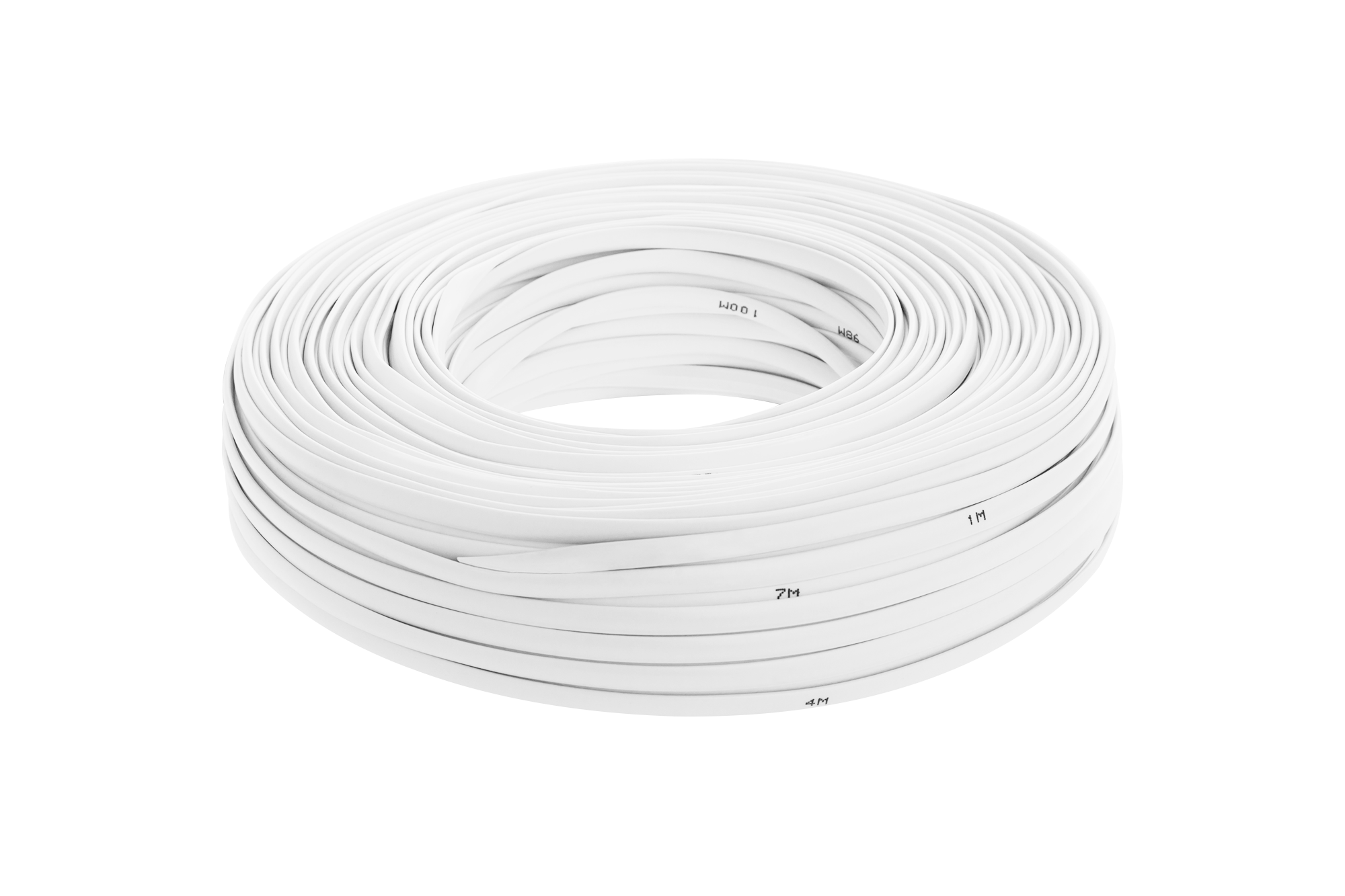 LEC-KAB0504LX--Kabel telefoniczny 6C biały 100m LXK513