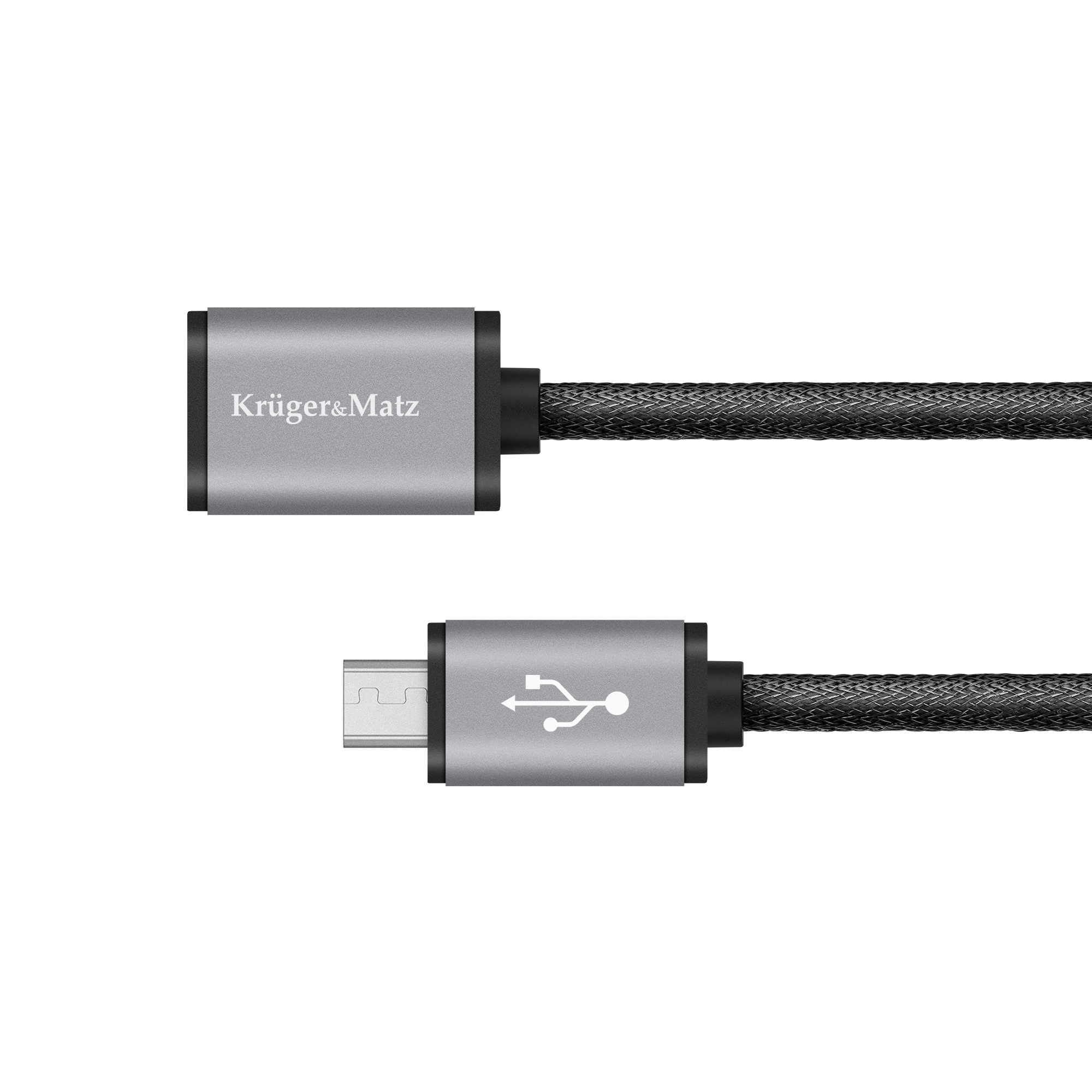 LEC-KM0332--Wysoka jakość tworzyw, z jakich powstają kable USB marki Kruger&amp;amp;Matz sprawiają, że są one bardzo trwałe. Żyły gł&amp;oacute;wne wykonane z czystej miedzi zapewnią wysoką jakość przewodzenia, umożliwiając przesyłanie danych pomiędzy ur