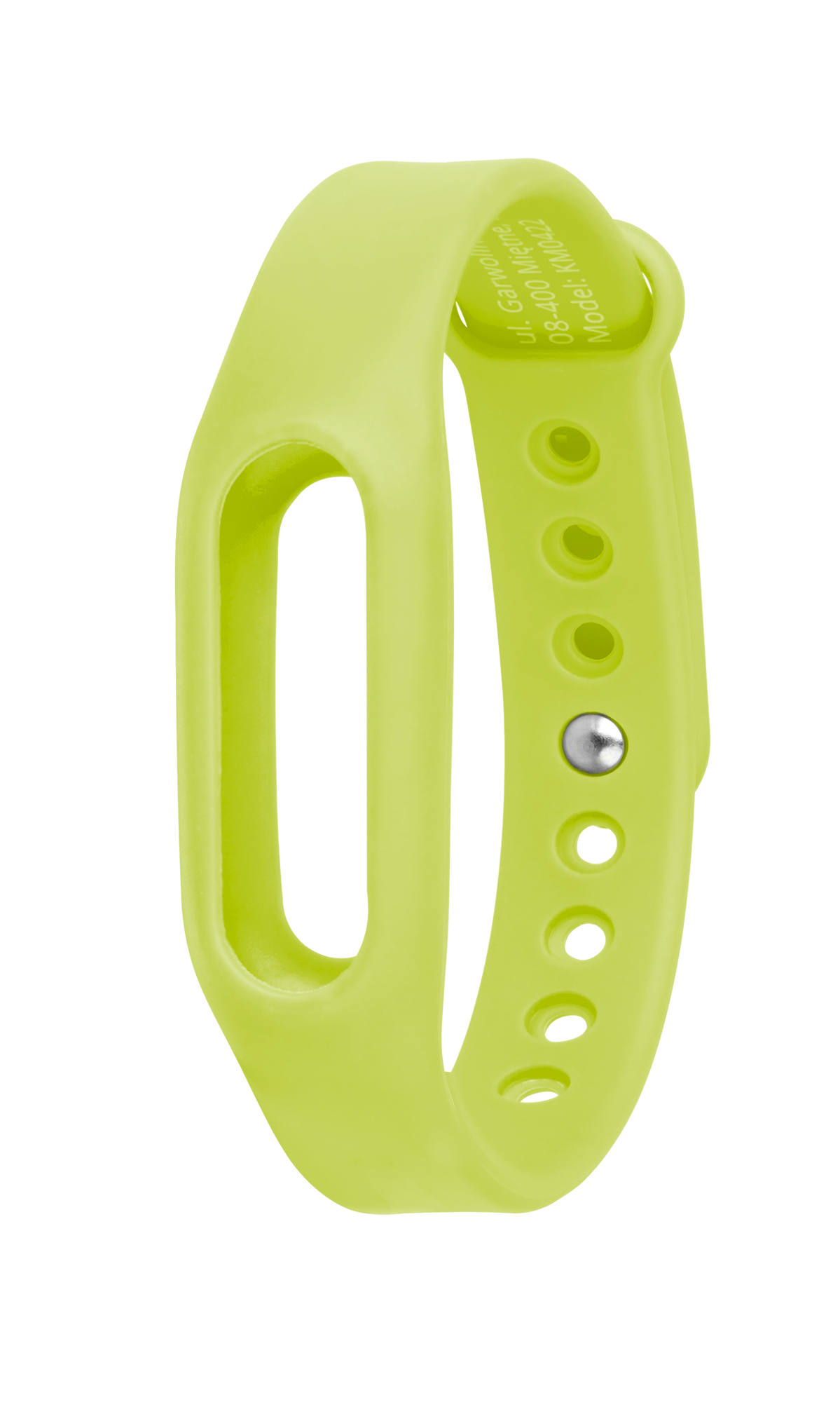 LEC-KM0422-G--Wygodny, sportowy pasek silikonowy do opaski Kruger&amp;amp;Matz FitOne Plus. Funkcjonalność produktu zwiększa regulacja długości do indywidualnych potrzeb.&amp;nbsp;