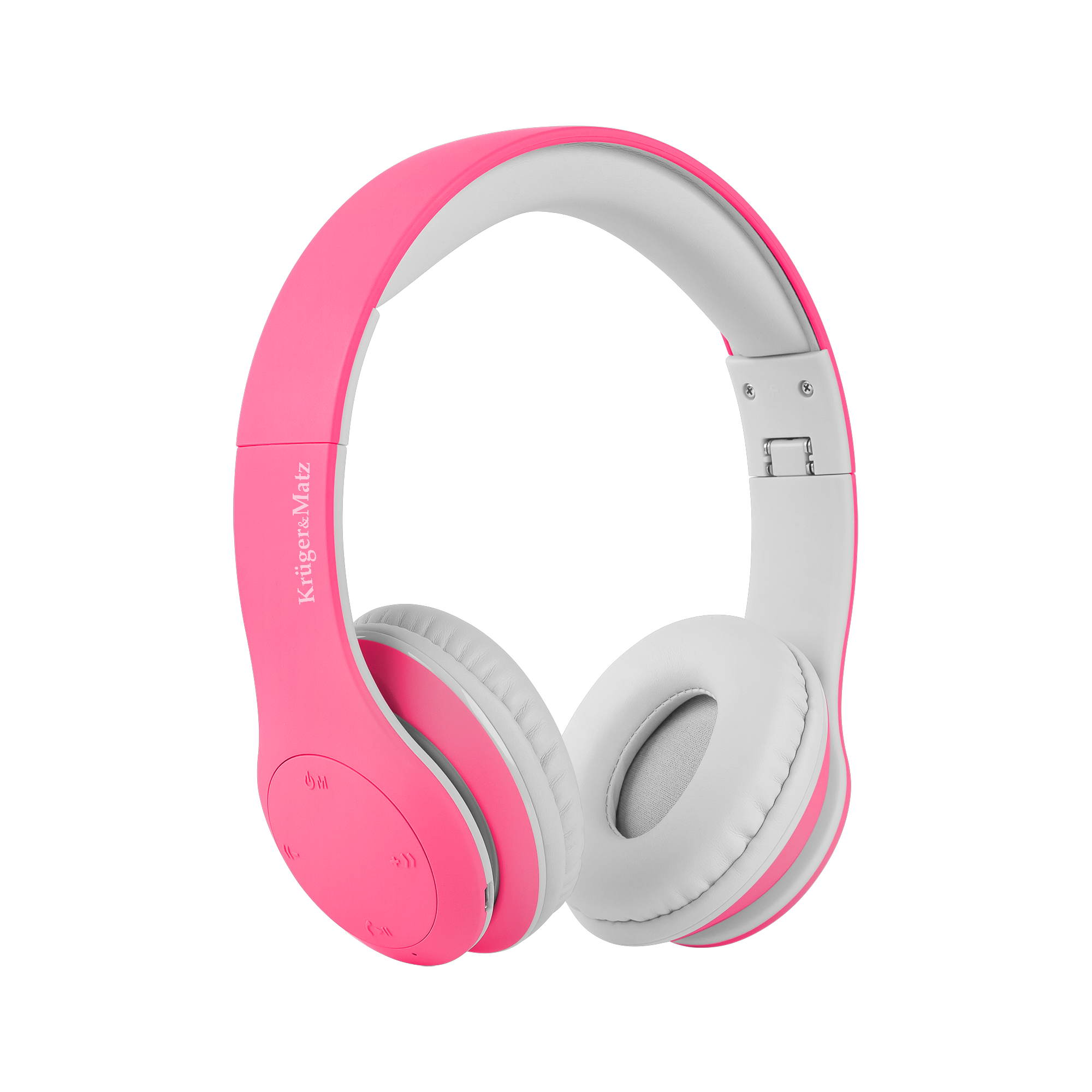 LEC-KM0657--Słuchawki dla dzieciSpraw niespodziankę swojemu dziecku i podaruj mu słuchawki Kruger&amp;amp;Matz Street Kids. Model ten powstał z myślą o najmłodszych słuchaczach, dlatego w trosce o ich zdrowie posiada ograniczenie głośności do maksymalnie 89 