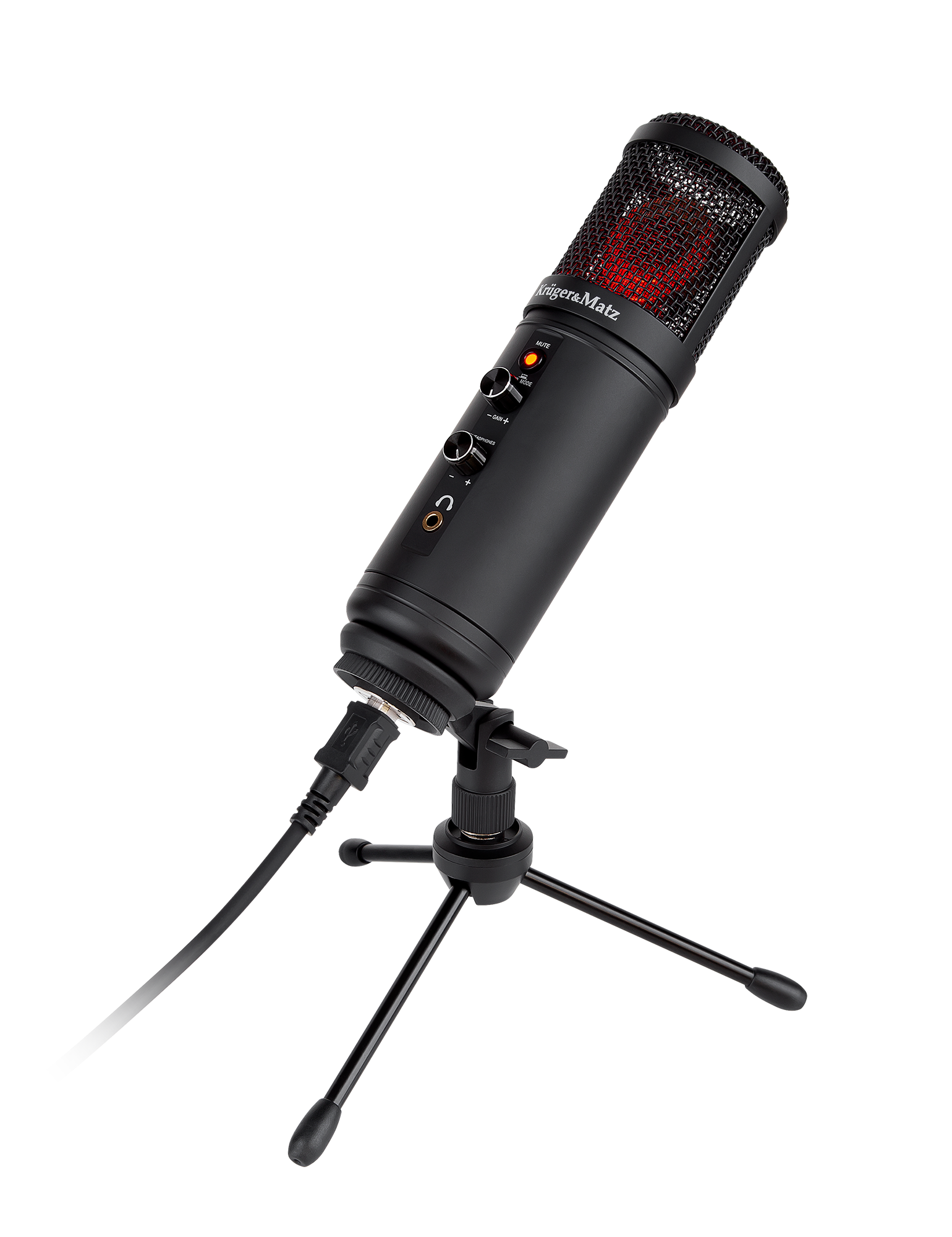 LEC-KM0765--Witaj w świecie onlineSeria Kruger&amp;amp;Matz Warrior została rozbudowana o mikrofon Warrior GV-100, kt&amp;oacute;ry sprawdzi się w każdej sytuacji &amp;ndash; niezależnie czy grasz w gry online, nagrywasz podcasty czy streamujesz na T