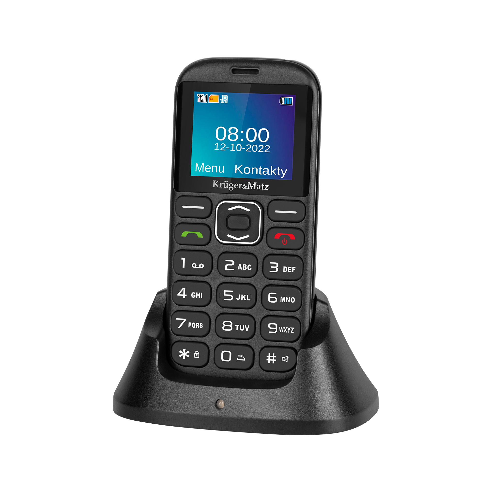 LEC-KM0922--Telefon GSM dla seniora Kruger&amp;amp;Matz Simple 922 4G
