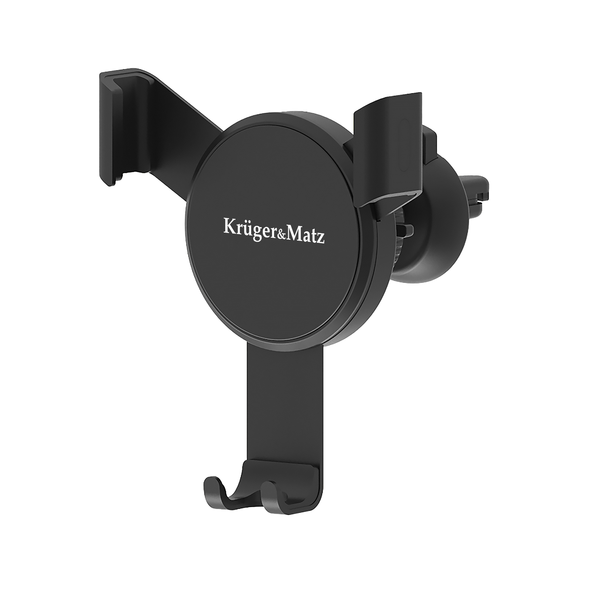LEC-KM1362--Uchwyt grawitacyjny do kratki nawiewu Kruger&amp;Matz Montowany do kratki nawiewu uchwyt grawitacyjny do telefonu Kruger&amp;Matz to niezwykle proste w montażu oraz praktyczne akcesorium, które z pewnością przyda Ci się w Twoim aucie, zwłaszc