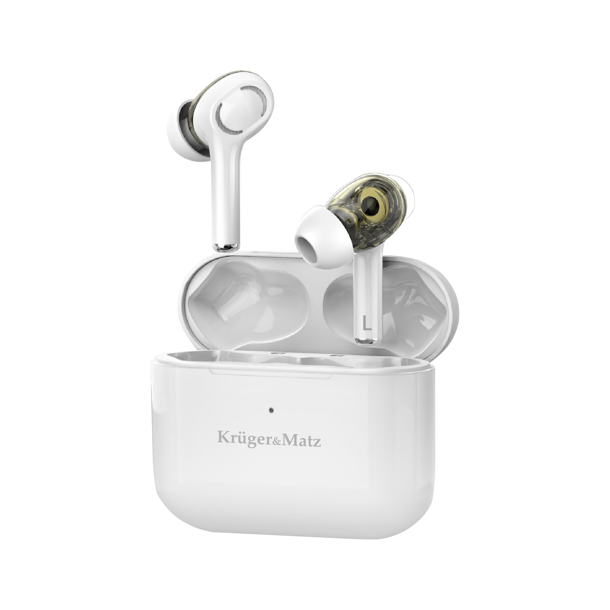 LEC-KMPM4--Muzyczna ucztaNie wiesz jakie słuchawki bezprzewodowe wybrać? Postaw na połączenie doskonałego brzmienia ze stylowym wyglądem. Słuchawki dokanałowe Kruger&amp;amp;Matz M4 Pro z pewnością pozytywnie Cię zaskoczą swoją funkcjonalnością, designem i 