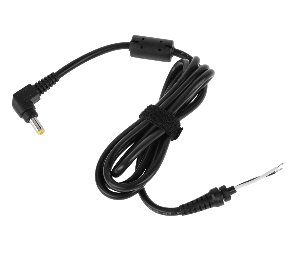 LEC-KOM0268--Wtyk serwisowy z kablem do montażu w zasilaczach do laptopów.