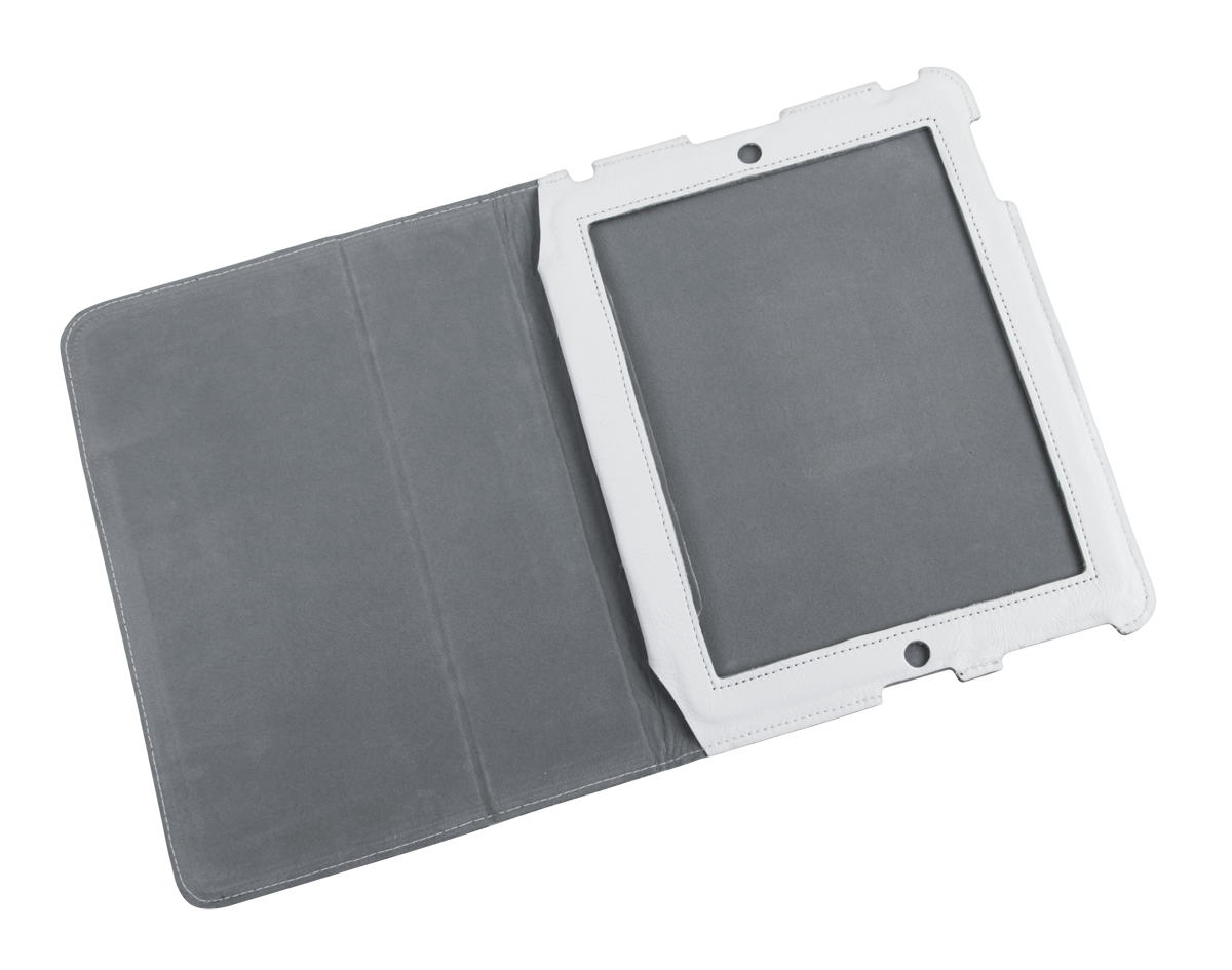 LEC-KOM0444--Etui dedykowane do Apple iPad 2  białe