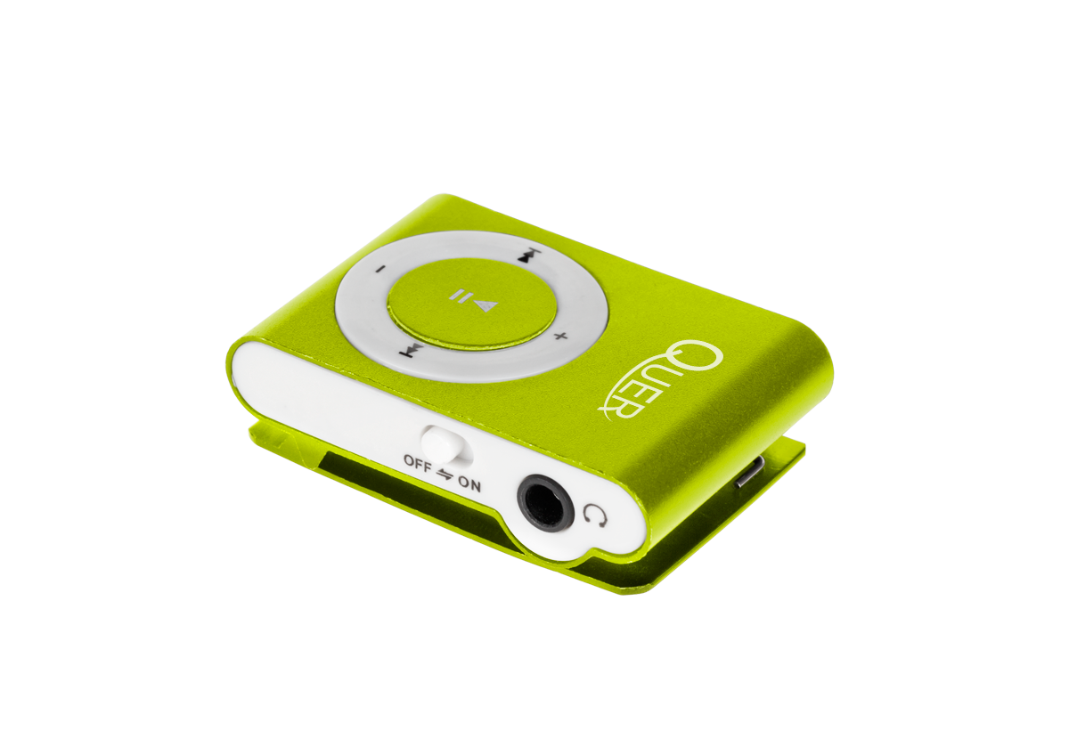 LEC-KOM0557--Odtwarzacz MP3 marki Quer to wysokiej jakości małe, wygodne i poręczne urządzenie wyposażone w slot microSD, dzięki czemu możesz odtwarzać utwory zapisane na karcie pamięci. Aby udogodnić Ci korzystanie z urządzenia, zostało ono wyposażone w klips, k