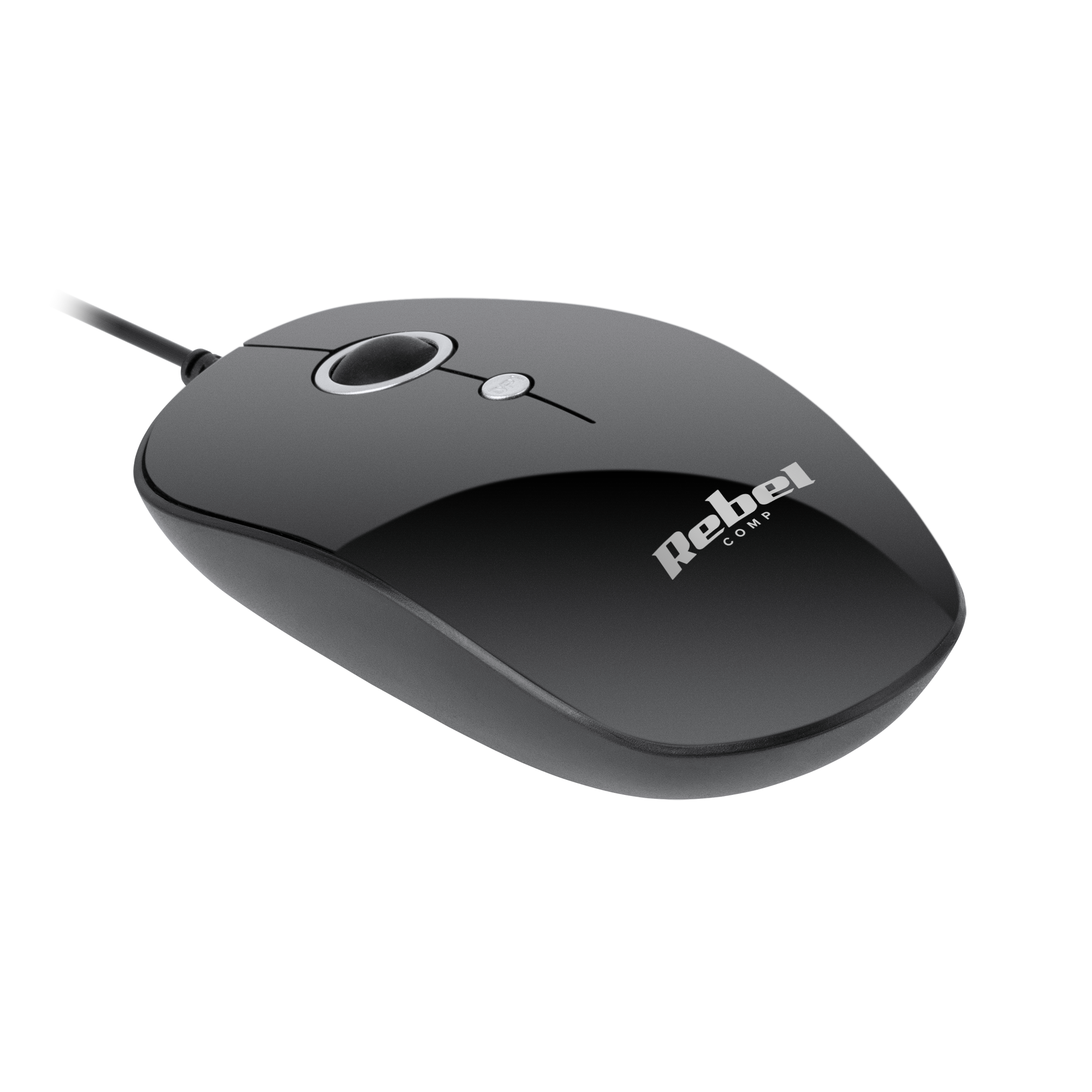 LEC-KOM1006--Optyczna myszka komputerowa Rebel Comp WDM100Smukła, precyzyjna i komfortowa w użyciu zar&amp;oacute;wno przez osoby prawo- jak i leworęczne &amp;ndash; taka właśnie jest mysz komputerowa WDM100 z serii Rebel Comp. Posiada ona wysokiej jakośc