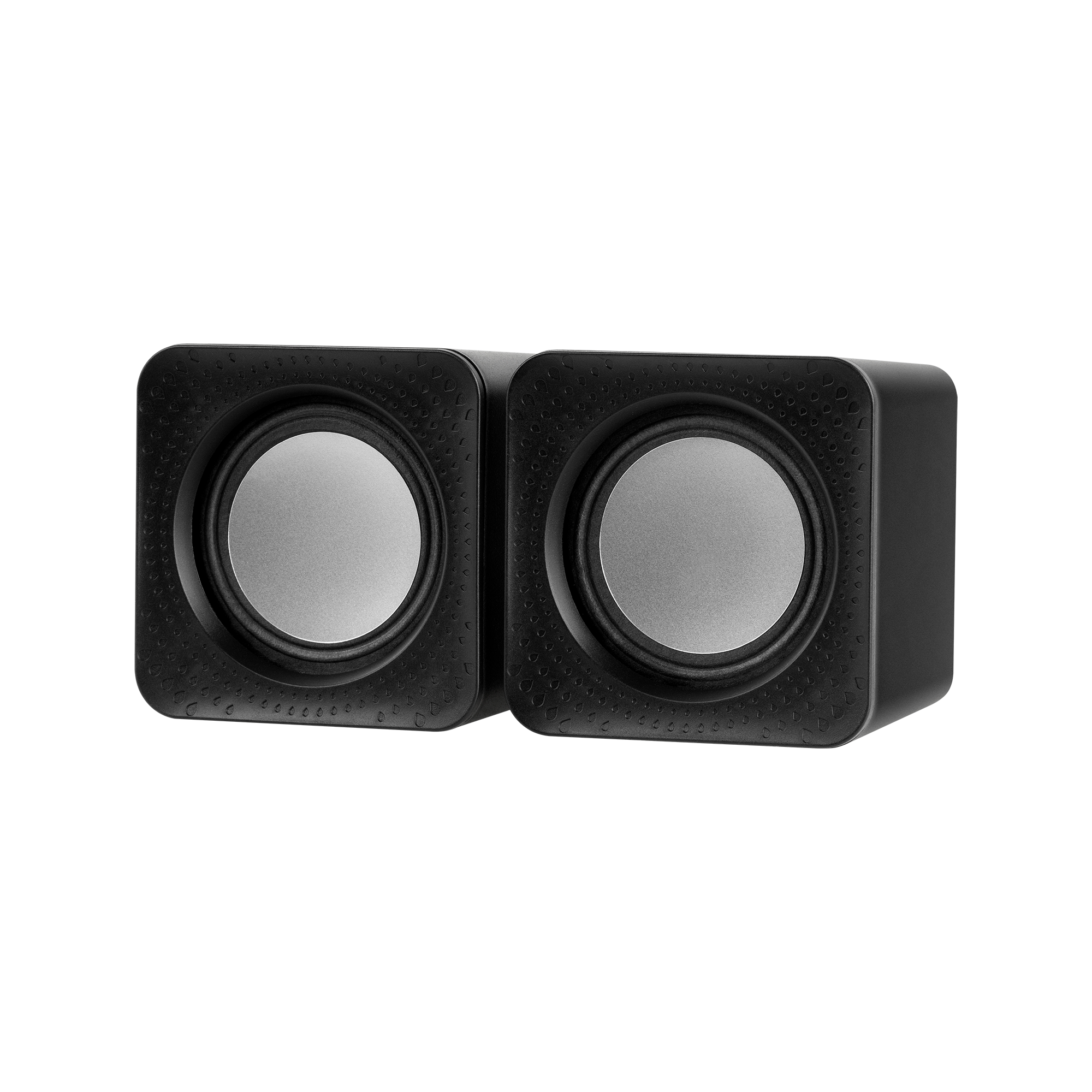 LEC-KOM1150--Głośniki komputerowe 2.0 Rebel Comp CS-10Masz mało miejsca na biurku jednak zależy Ci na tym, aby m&amp;oacute;c oglądać filmy albo odtwarzać muzykę z komputera? A może dźwięk z Twojego laptopa nie jest wystarczająco mocny? Idealnym rozwiązaniem 