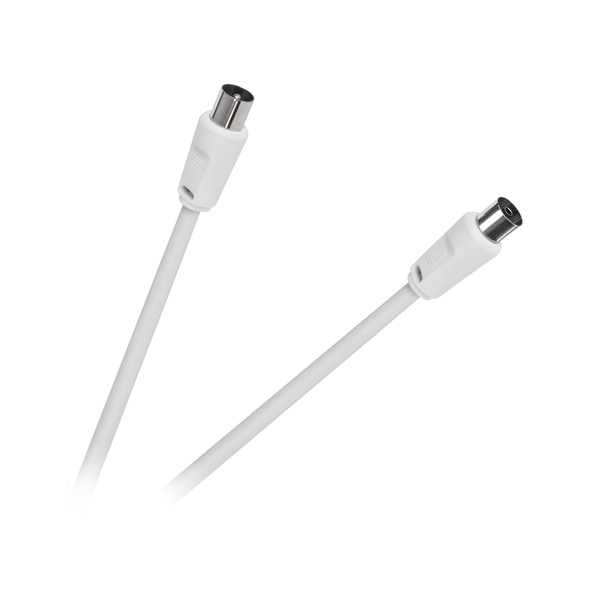 LEC-KPO2735F-1.5--Kabel TV - VIDEO biały 1,5m