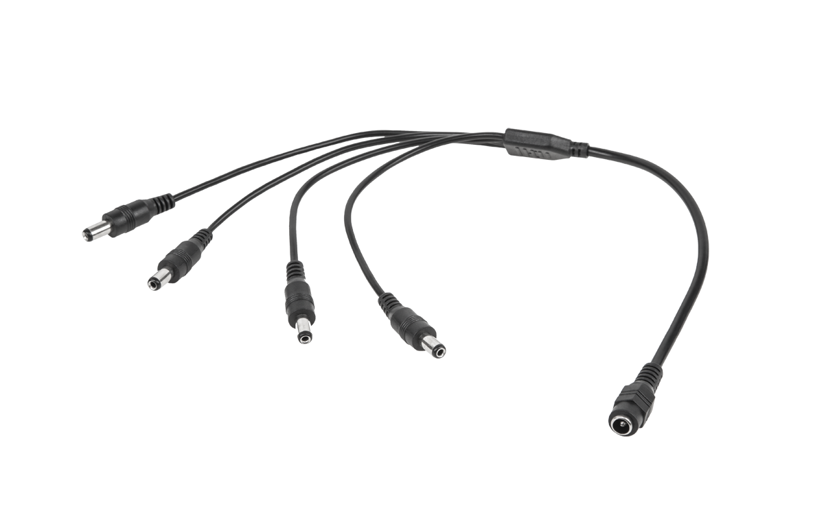 LEC-KPO2917LX--Kabel 1 x Gn.DC 2,1/5,5-4x wtyk DC 2,1/5,5 LX3321