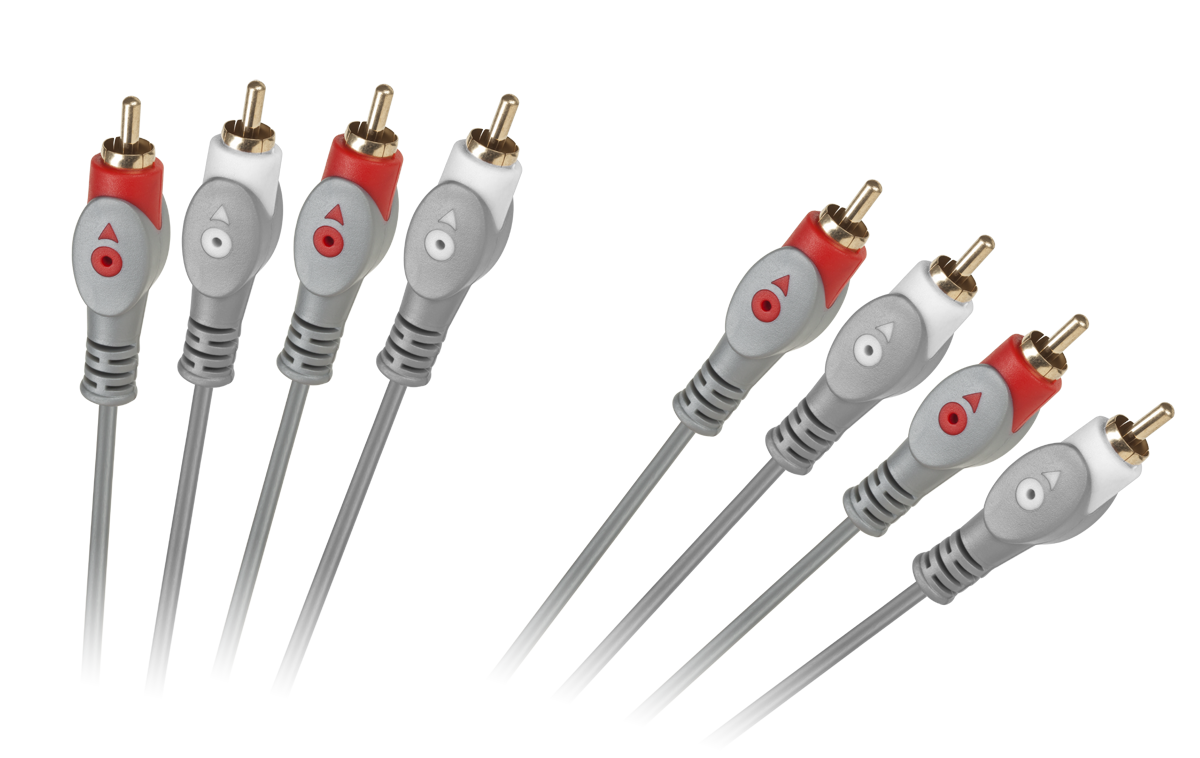 LEC-KPO3408-1.8--Kabel połączeniowy 4xRCA - 4xRCADługość: 1.8mKolor: szaryKabel przeznaczony do przesyłania sygnałów audio-video.Przewód należy podłączać do urządzeń odłączonych od prądu.W przypadku problemów zaleca się sprawdzić czy kabel został poprawnie podłączony