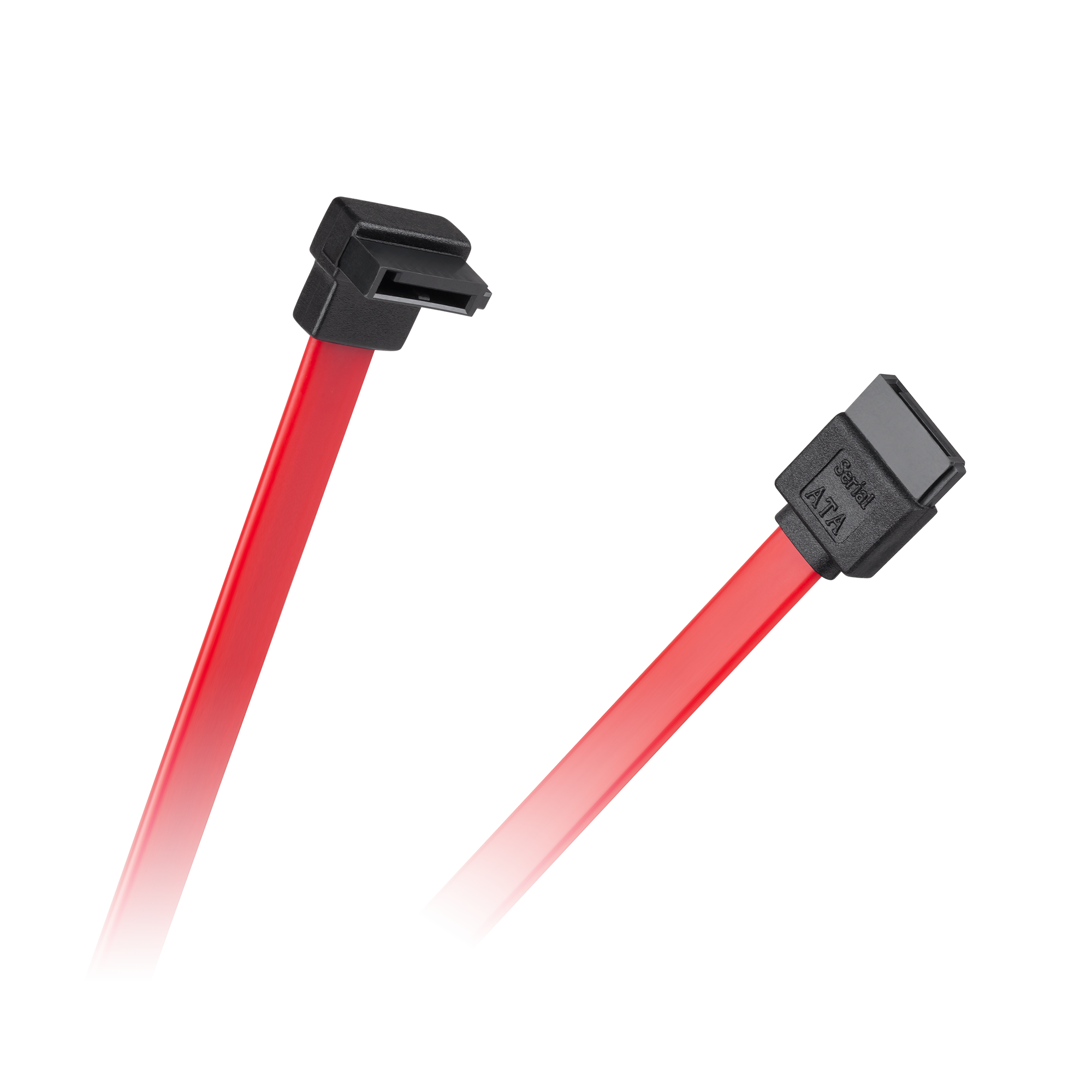 LEC-KPO3714--Kabel SATA-SATA przeznaczony do podłączania dysku do płyty głównej komputera.Długość: 35 cm.Kolor: czerwonyGrubość: 26 AWGJedna wtyczka jest złamana pod kontem 90 stopni co ułatwia podłączenie dysku w obudowach z dyskami montowanymi poprzecznie.