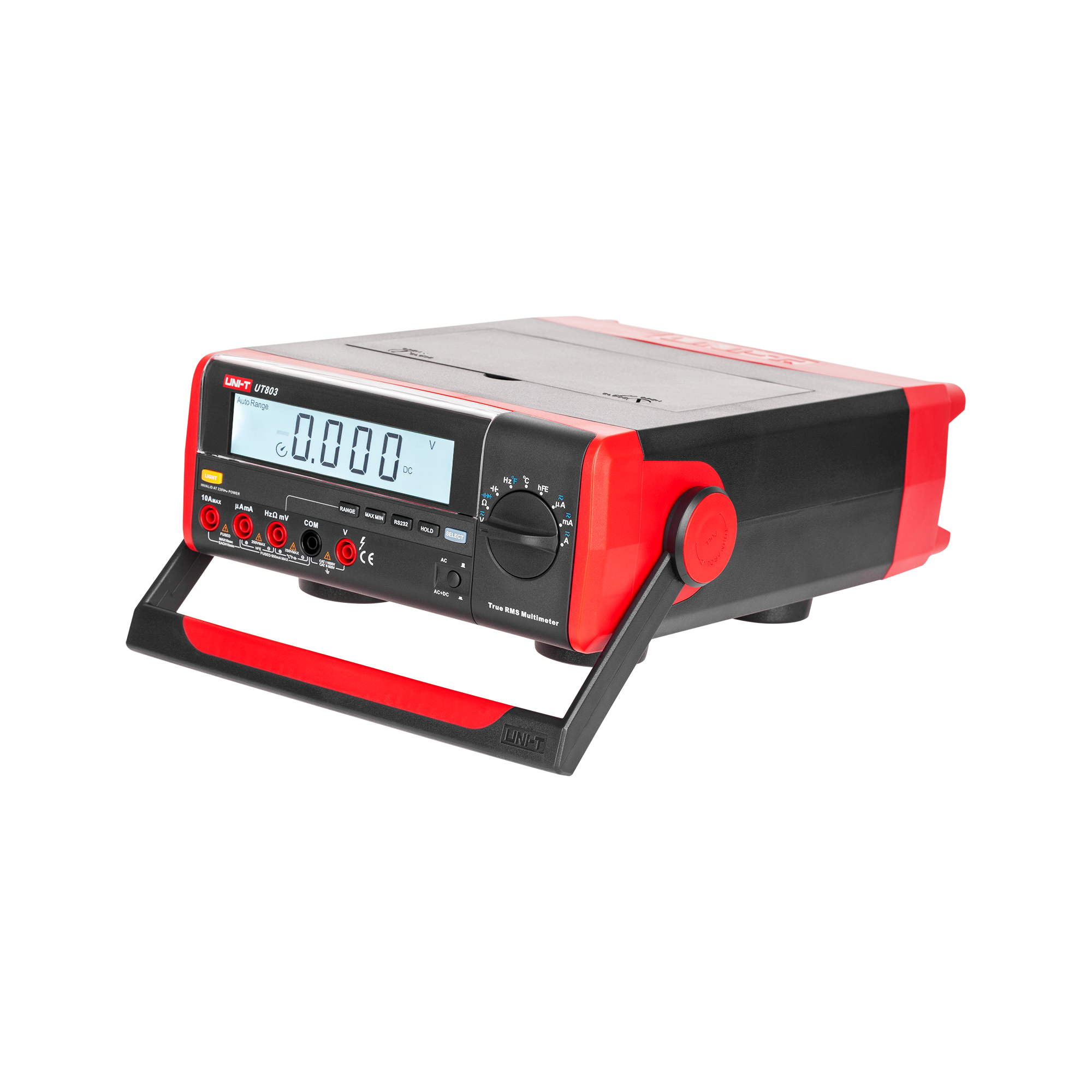 LEC-MIE0075--ZAKRESY POMIAROWENapięcie stałe DC: 600 mV / 6 V / 60 V / 600 V / 1000 V  ?(0,3%+2)Napięcie zmienne AC: 600 mV / 6 V / 60 V / 600 V / 1000 V  ?(0,6%+5)Natężenie prądu stałego DC: 600 ?A / 6000 ?A / 60 mA / 600 mA / 10 A ?(0,5%+3)Natężenie prądu zmien
