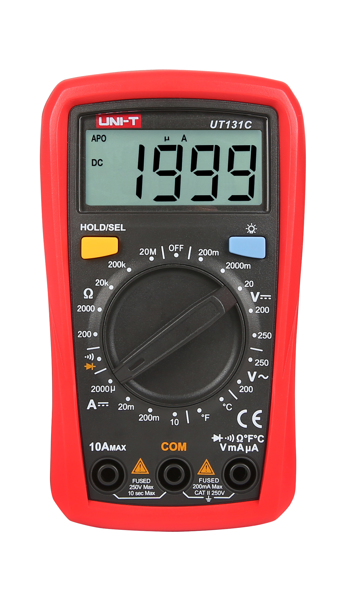 LEC-MIE0381--Miernik Uni-T UT131C to jedno z uniwersalnych urządzeń pomiarowych, kt&amp;oacute;re umożliwia mierzenie podstawowych wielkości elektrycznych, tj. napięcia stałego lub zmiennego, prądu stałego, a także rezystancji. Ponadto, model pozwala na spraw