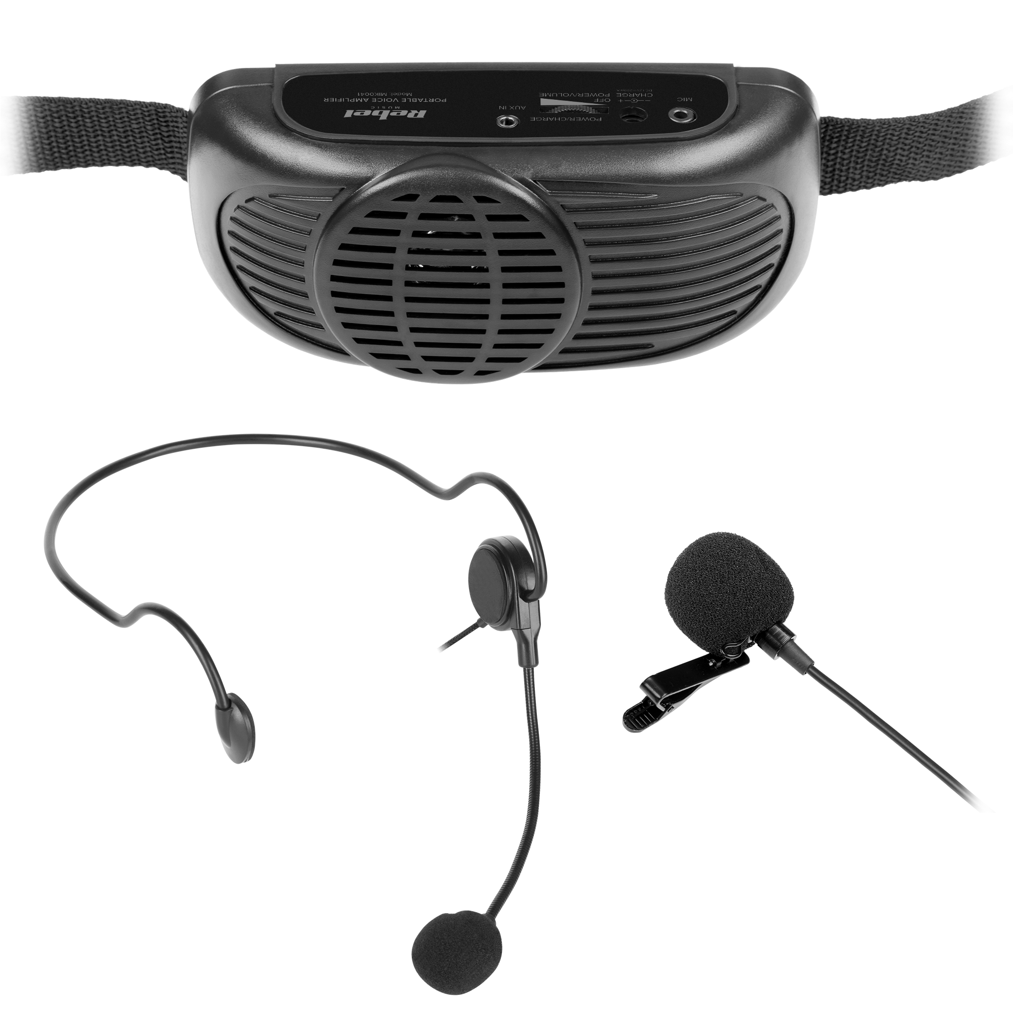 LEC-MIK0041--Ładowarka: DC 12 V, 200 mAZasilanie: 8x baterie AAZawartość: wzmacniacz; mikrofon: na głowę, klip; ładowarka, montaż do pasa2 W----------Wymiary: 17 x 7 x 5 cm