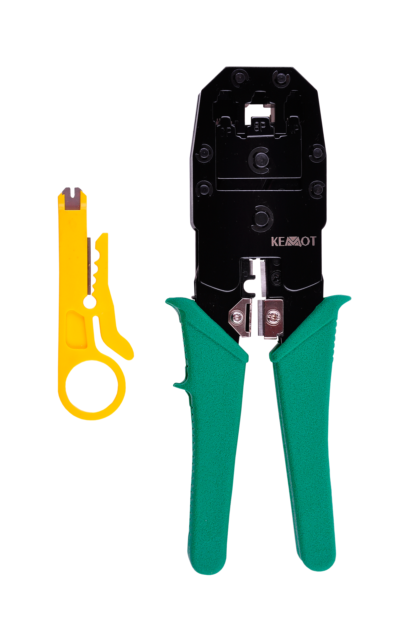 LEC-NAR0051--Zaciskarka do końc&amp;oacute;wek telefonicznych i komputerowych 4P, 6P oraz 8P to przyrząd, kt&amp;oacute;ry przyda się w warsztacie każdego majsterkowicza. Na komfort użycia narzędzia wpływają ergonomiczne gumowe uchwyty, kt&amp;oacute;