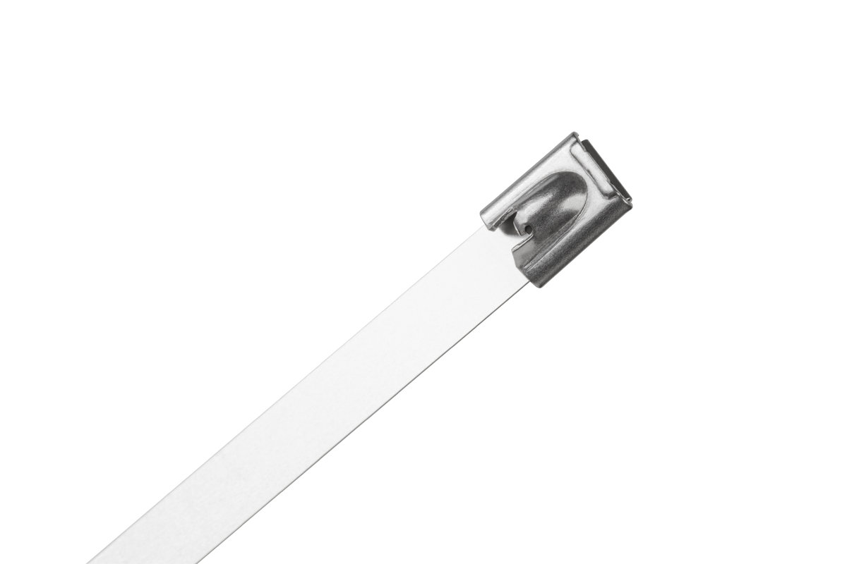 LEC-NAR0077-35--Opaska zaciskowa stalowa 35cm x 7.9mm