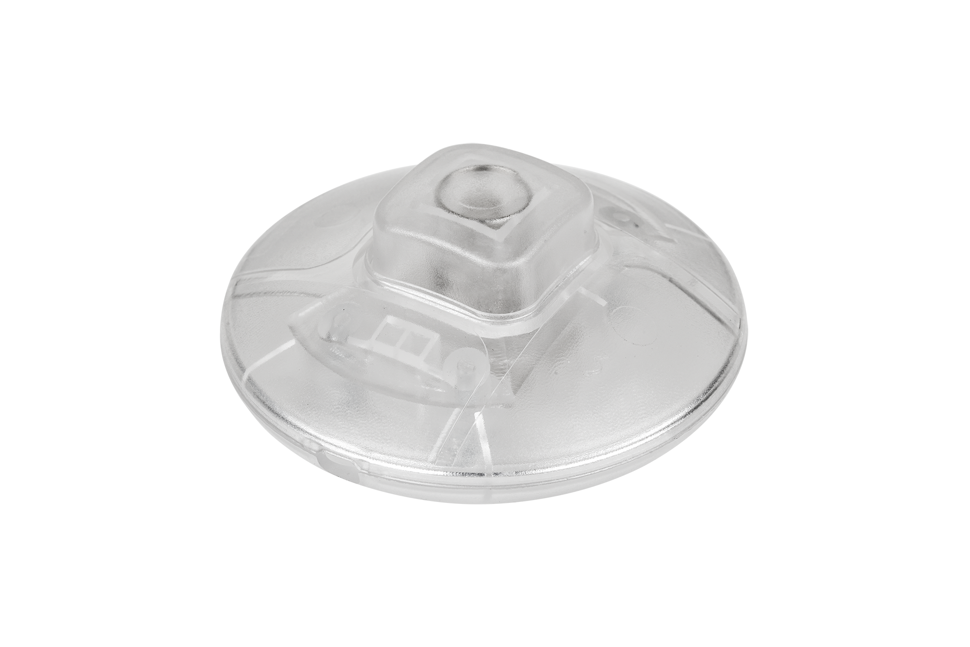 LEC-PRK0113--Złącze przełącznik przelotowy nożny przeźroczysty 2,5A/250V