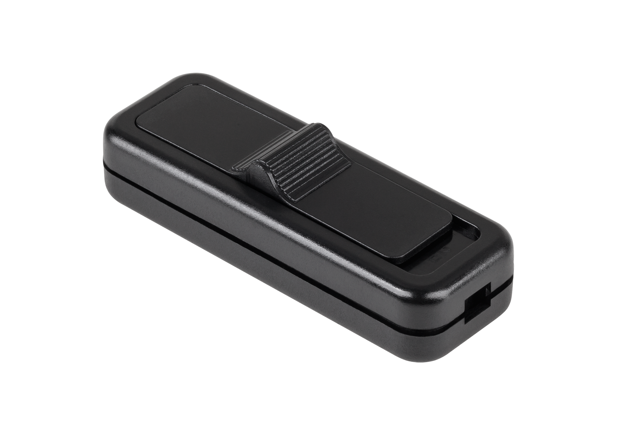 LEC-PRK0138--Złącze przełącznik przelotowy czarny M57 2A/250V