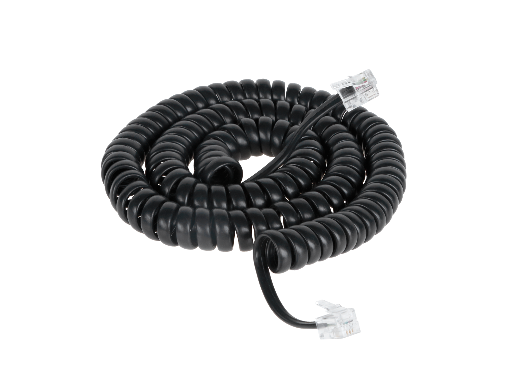 LEC-TEL0032A-7.5--Przyłącze telefoniczne 25 Ft czarny