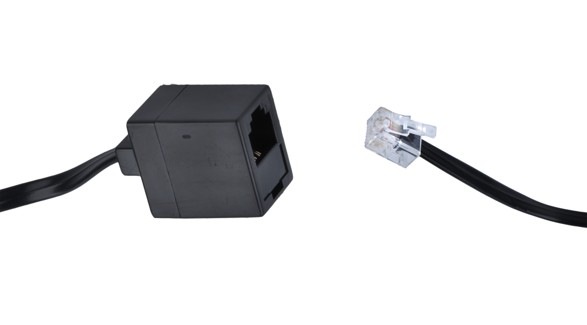 LEC-TEL0034A-7--Kabel: wtyk 6P4C-gniazdo 6P4CKolor czarnyDługość: 7m