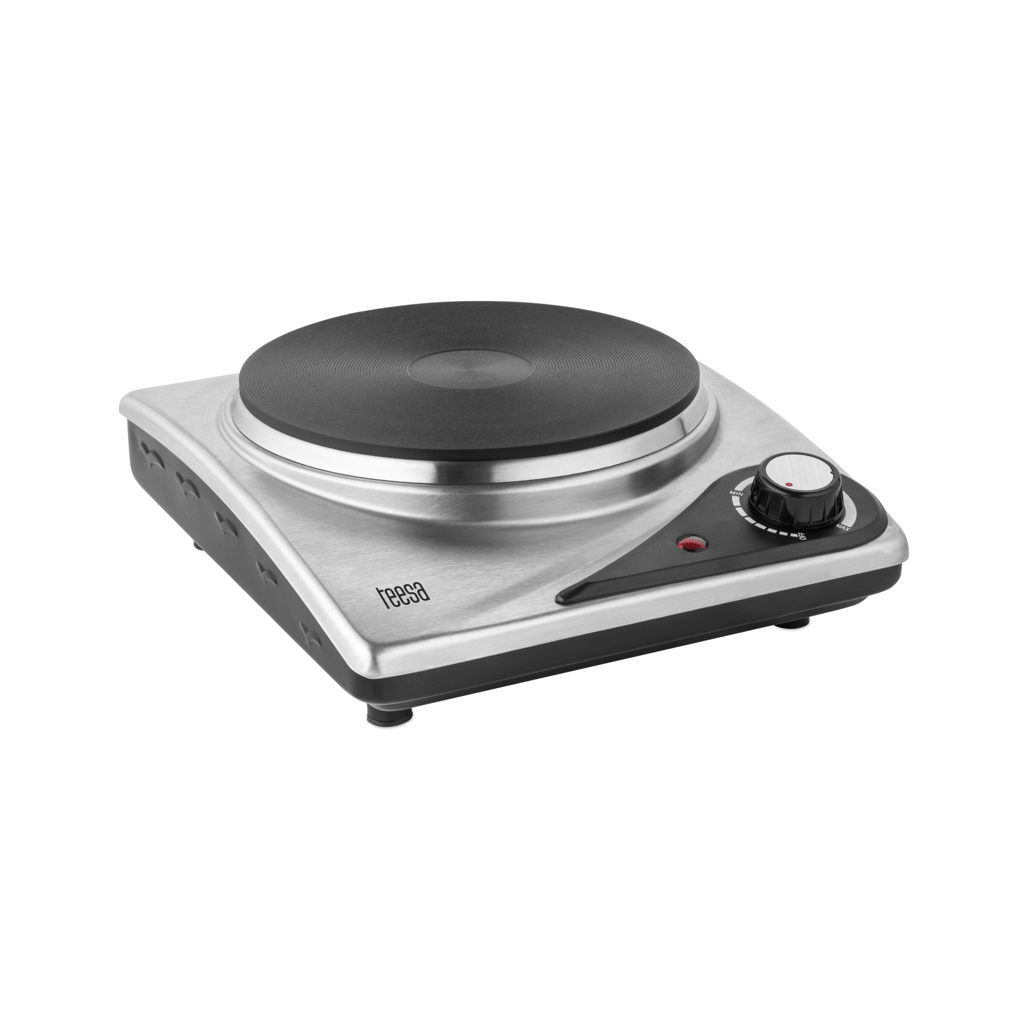 LEC-TSA0202--Przenośna kuchenka elektryczna 1500 WWybierasz się na kemping i jedyne czego Ci brakuje w wyposażeniu to kompaktowa przenośna kuchenka elektryczna? Wybierz model Teesa TSA0202 o mocy 1500 W z jednym żeliwnym palnikiem. Dzięki maksymalnej temperaturze