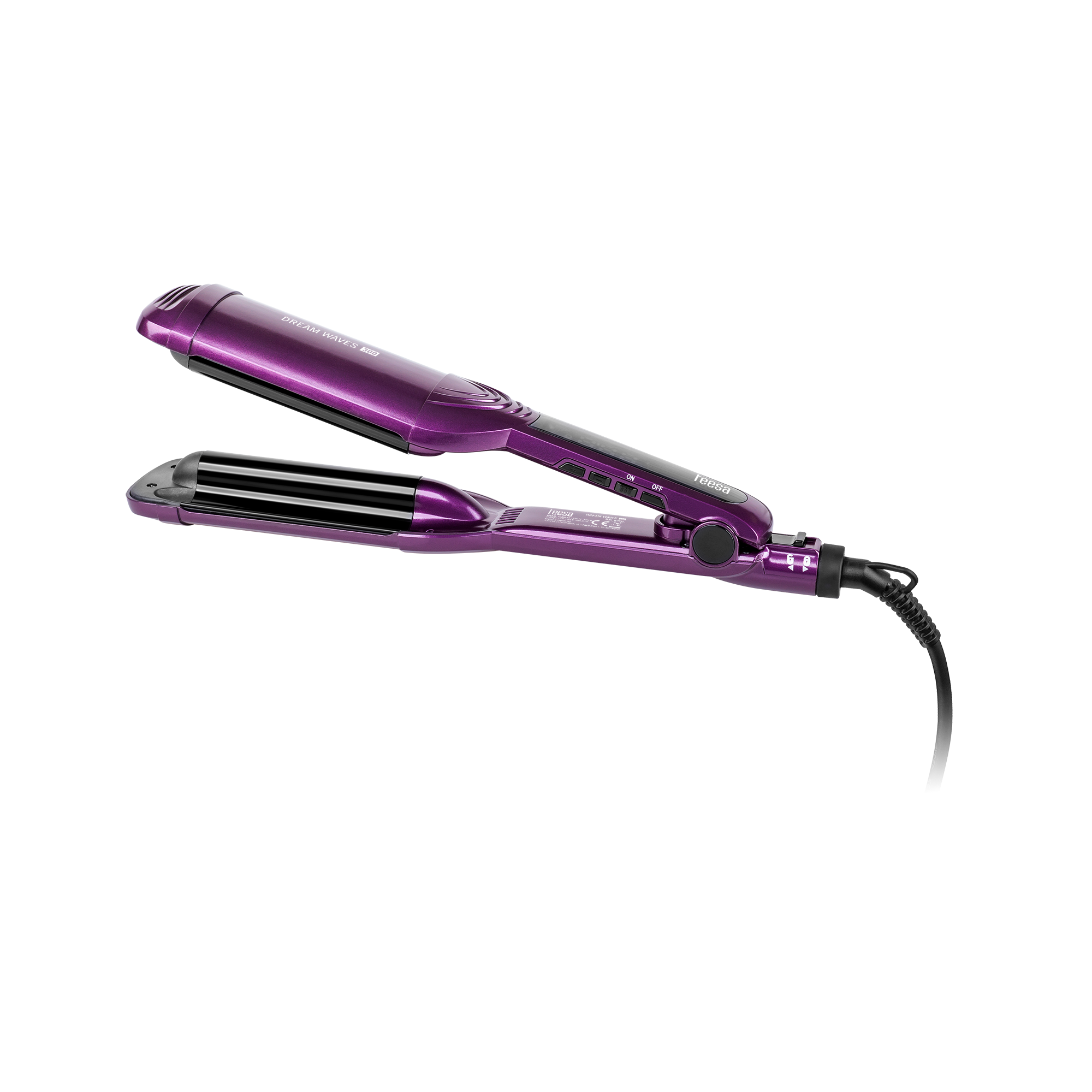 LEC-TSA0561--Falownica Teesa Dream Waves 300Zależy Ci na naturalnie wyglądających falach, ale nie możesz zdecydować jaką falownicę do włos&amp;oacute;w wybrać? Nie zastanawiaj się dłużej i wybierz falownicę z wyświetlaczem Teesa Dream Waves 300! Regulacja tem