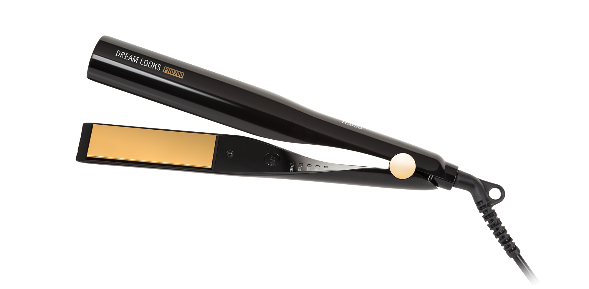 LEC-TSA0565--Prostownica 2w1 DREAM LOOKS PRO 700Nie możesz zdecydować się na zakup lokówki czy prostownicy? Po co wybierać, skoro możesz mieć dwa urządzenia w cenie jednego? Dzięki specjalnej budowie Teesa Dream Looks PRO 700 możesz nie tylko idealnie wyprostować