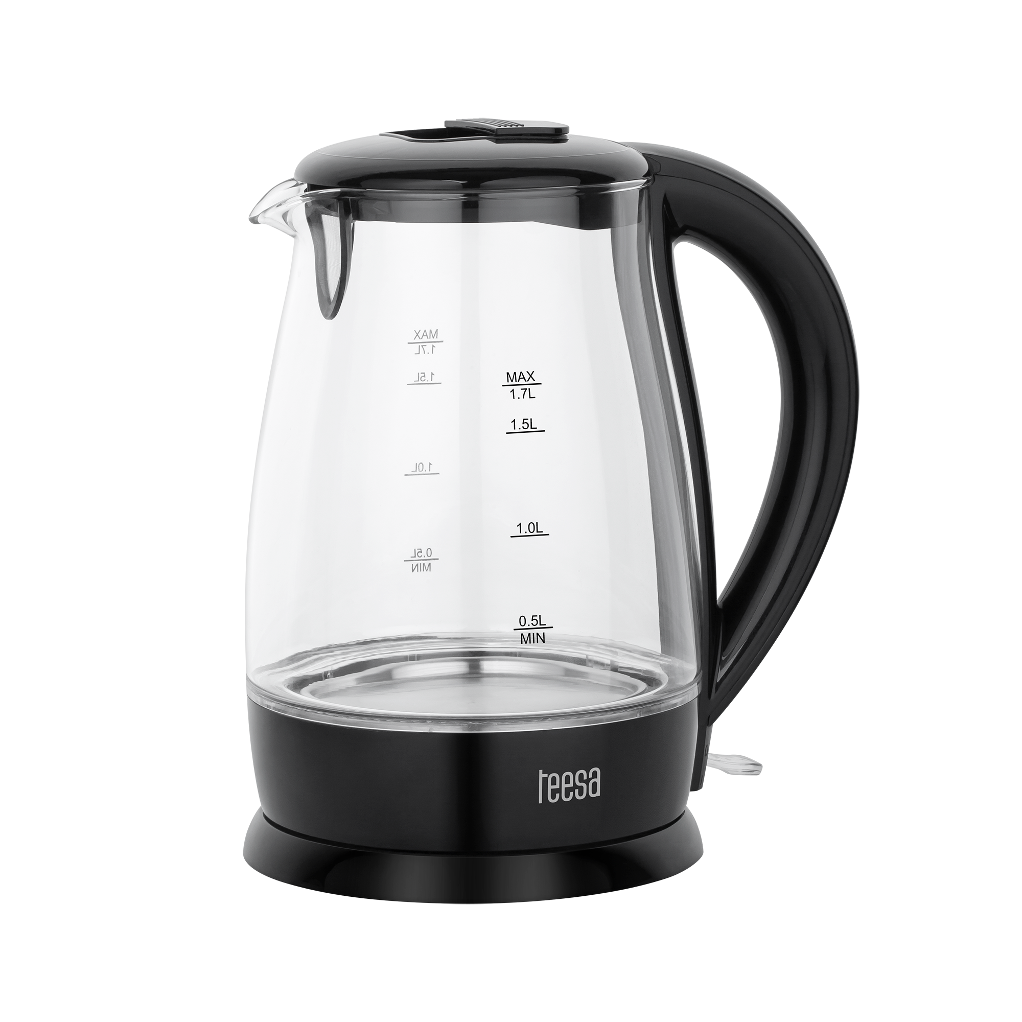 LEC-TSA1511B--Bezprzewodowy czajnik elektryczny TSA1511BZastanawiasz się jaki czajnik elektryczny wybrać? Polecamy TSA1511, kt&amp;oacute;rego design przypadnie do gustu każdemu, kto ceni nowoczesność. Przeszklenie w połączeniu z niebieskim podświetleniem, kt&