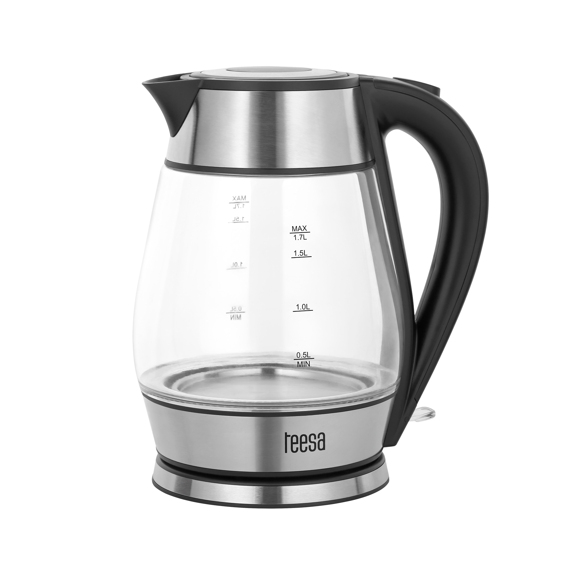 LEC-TSA1512B--Bezprzewodowy czajnik elektryczny TSA1512BJeśli Twoja głowę zaprząta pytanie jaki wybrać czajnik elektryczny czy tradycyjny, polecamy Ci model TSA1512. Ten szklany czajnik o dużej pojemności 1,7 l i mocy 2200 W, pozwala na szybkie zagotowanie wody na