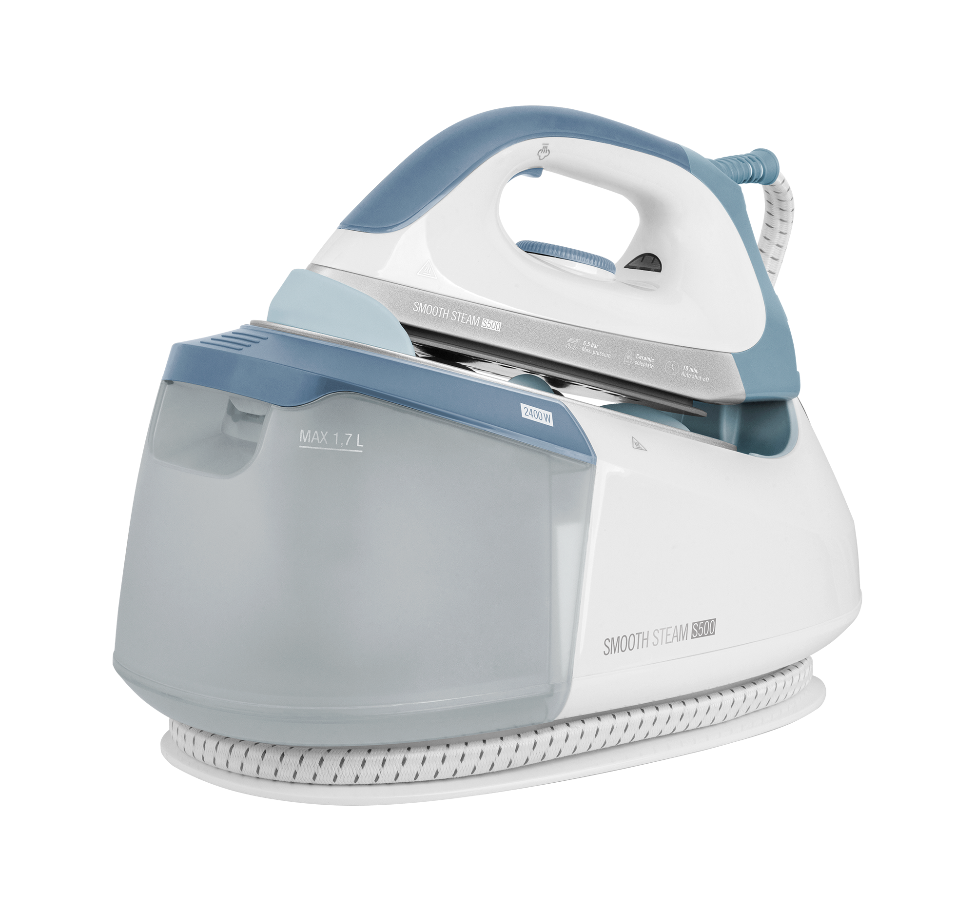 LEC-TSA2035--SMOOTH STEAM S500Przejdź na wyższy poziom prasowania. Żelazko Teesa SMOOTH STEAM S500, dzięki dw&amp;oacute;m funkcjom prasowania: na sucho lub za pomocą pary oraz możliwości regulacji temperatury w zakresie od 70&amp;deg;C do 225&amp;deg