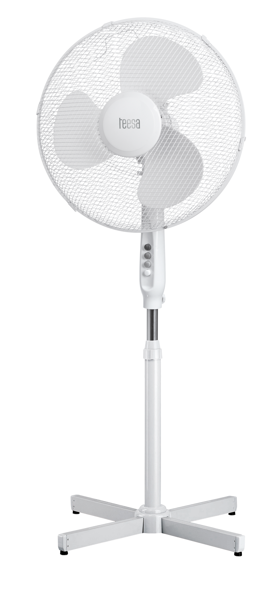 LEC-TSA8022--Wentylator stojący TEESAPOWIAŁO CHŁODEM! A to wszystko dzięki wentylatorowi stojącemu Teesa! Wyb&amp;oacute;r jednego z trzech tryb&amp;oacute;w prędkości gwarantuje, że dostosujesz temperaturę do swoich potrzeb. Duża średnica śmigieł, napędz