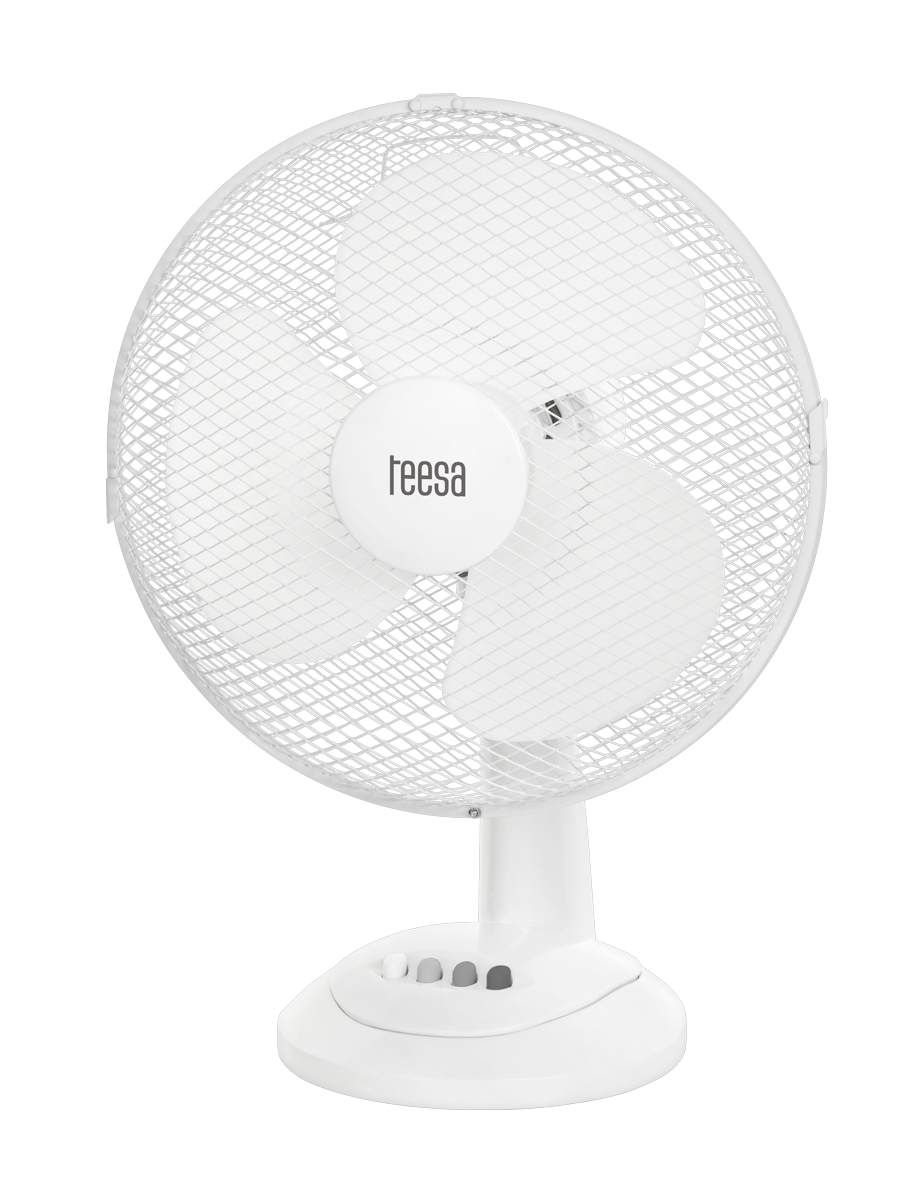 LEC-TSA8023--Wentylator stołowy TEESA&amp;nbsp;Letni, upalny dzień, a Ciebie czeka kilka godzin pracy za biurkiem w miejscu bez klimatyzacji? Na ratunek przybędzie stołowy wentylator Teesa, kt&amp;oacute;ry szybko schłodzi pomieszczenie. Wyb&amp;oacut