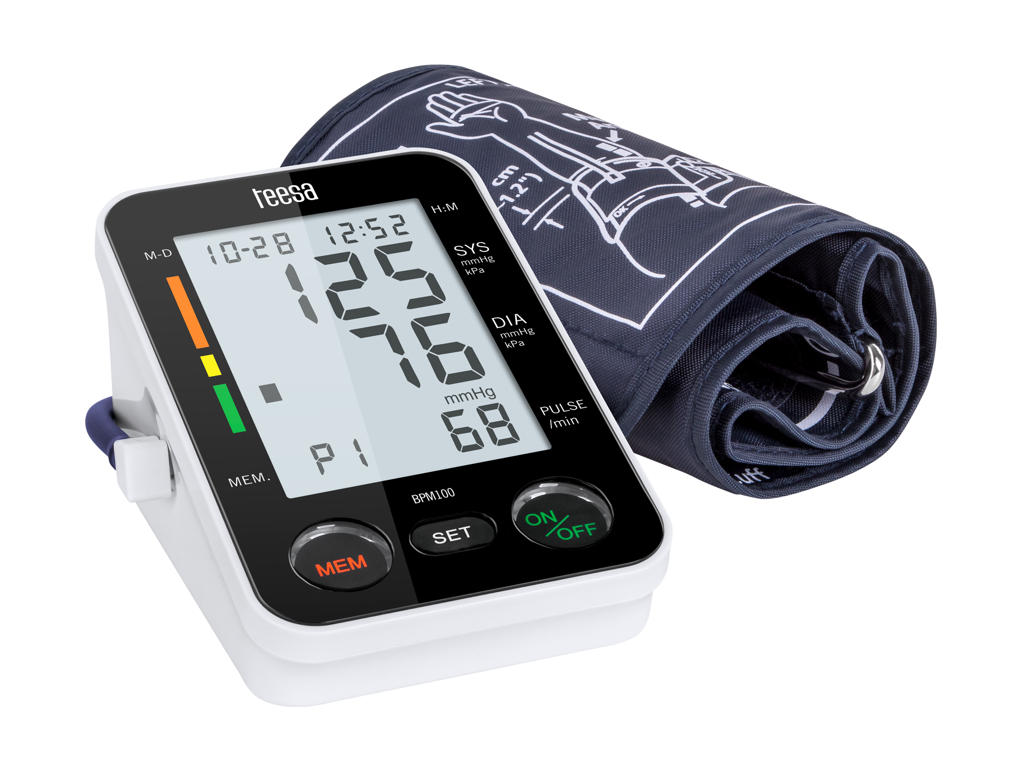 LEC-TSA8045--Ciśnieniomierz naramienny Teesa BPM 100Ciśnieniomierz naramienny Teesa BPM 100 to urządzenie, kt&amp;oacute;re powinno obowiązkowo znaleźć się w Twoim domu. Aparat, dzięki prostej obsłudze i wykorzystaniu oscylometrycznej metody pomiaru zmian ciś