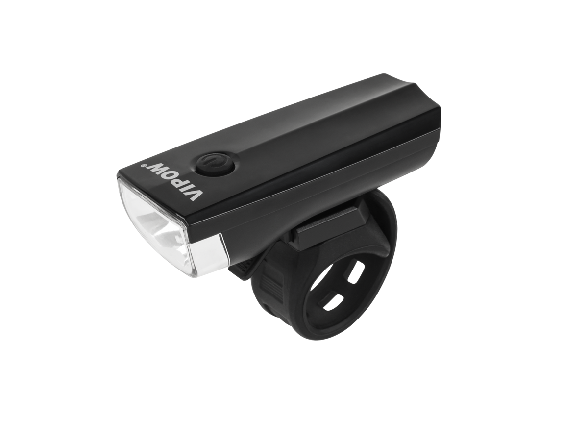 LEC-URZ0048--Moc: 1 WŹródło światła: dioda LEDStrumień światła: 70 lmZasięg światła: do 170 mTryby świecenia: - ciągły (100%)- ciągły (50%)- pulsującyMontaż do widelca o średnicy: 22,2 - 31,8 mmZasilanie: 2x baterie AA