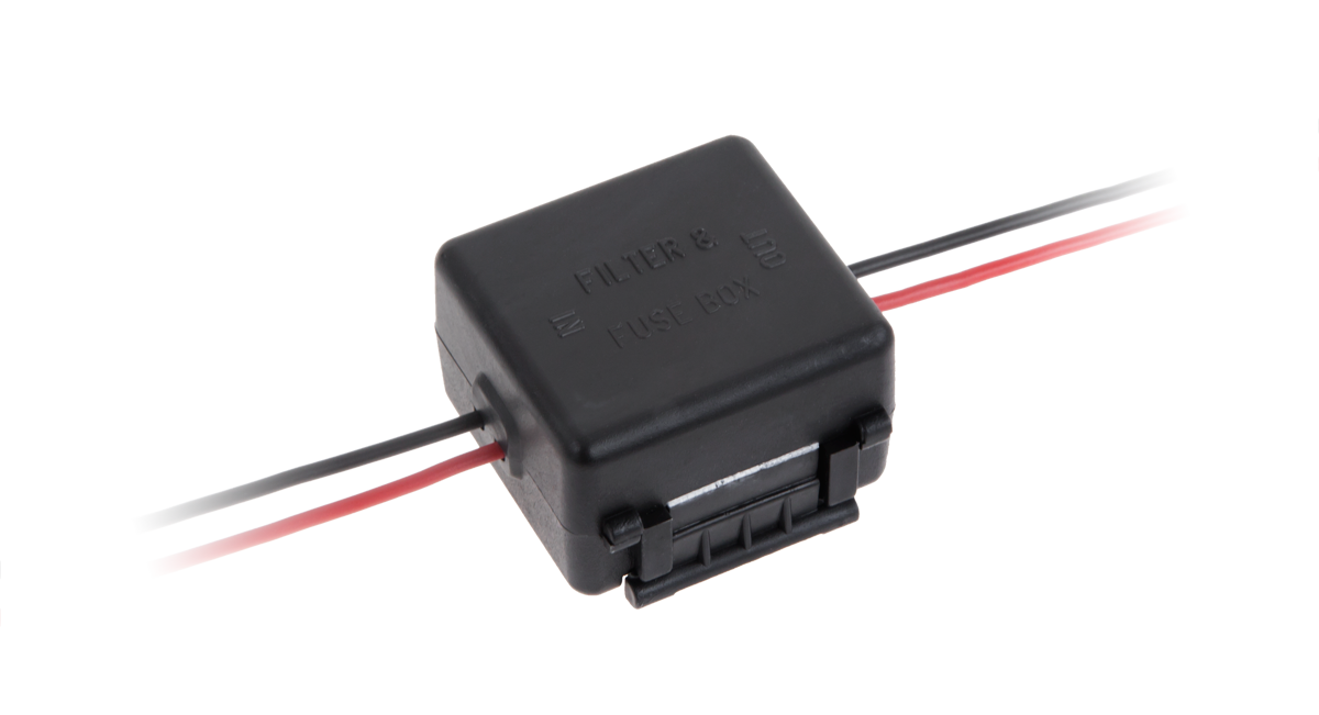LEC-URZ0515--Filtr przeznaczony jest do eliminacji zakłóceń generowanych przez układ zapłonowy, alternator, silnik wycieraczek, silnik dmuchawy itp.Przeznaczony do pracy ciągłejPosiada bezpiecznik 3A, max napięcie 16V