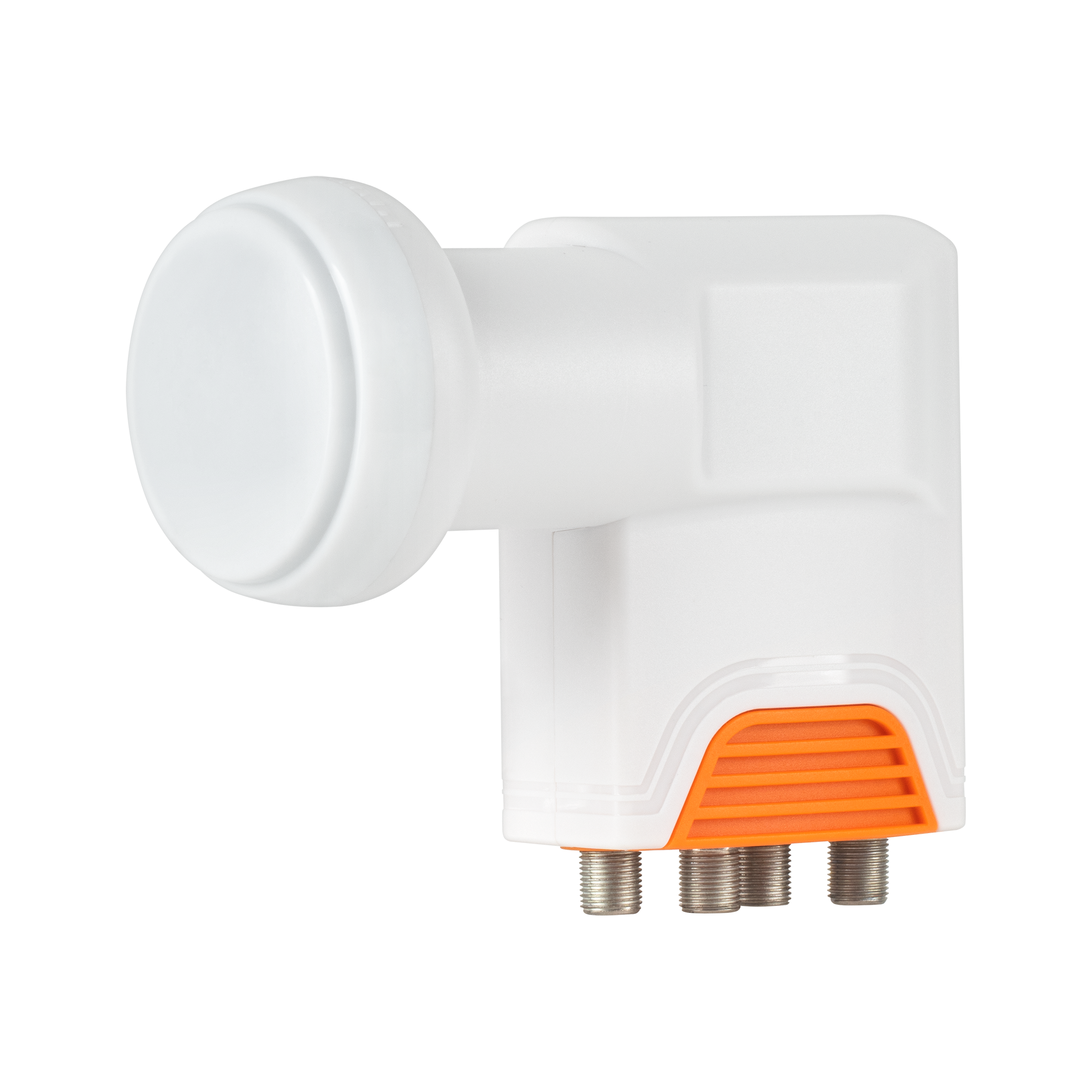 LEC-URZ0606--Konwerter Quatro posiadający cztery wyjścia, konwerter ten nadaje się tylko do instalacji opartej o multiswitch. Nie można podłączyć bezpośrednio odbiorników do tego typu konwertera.