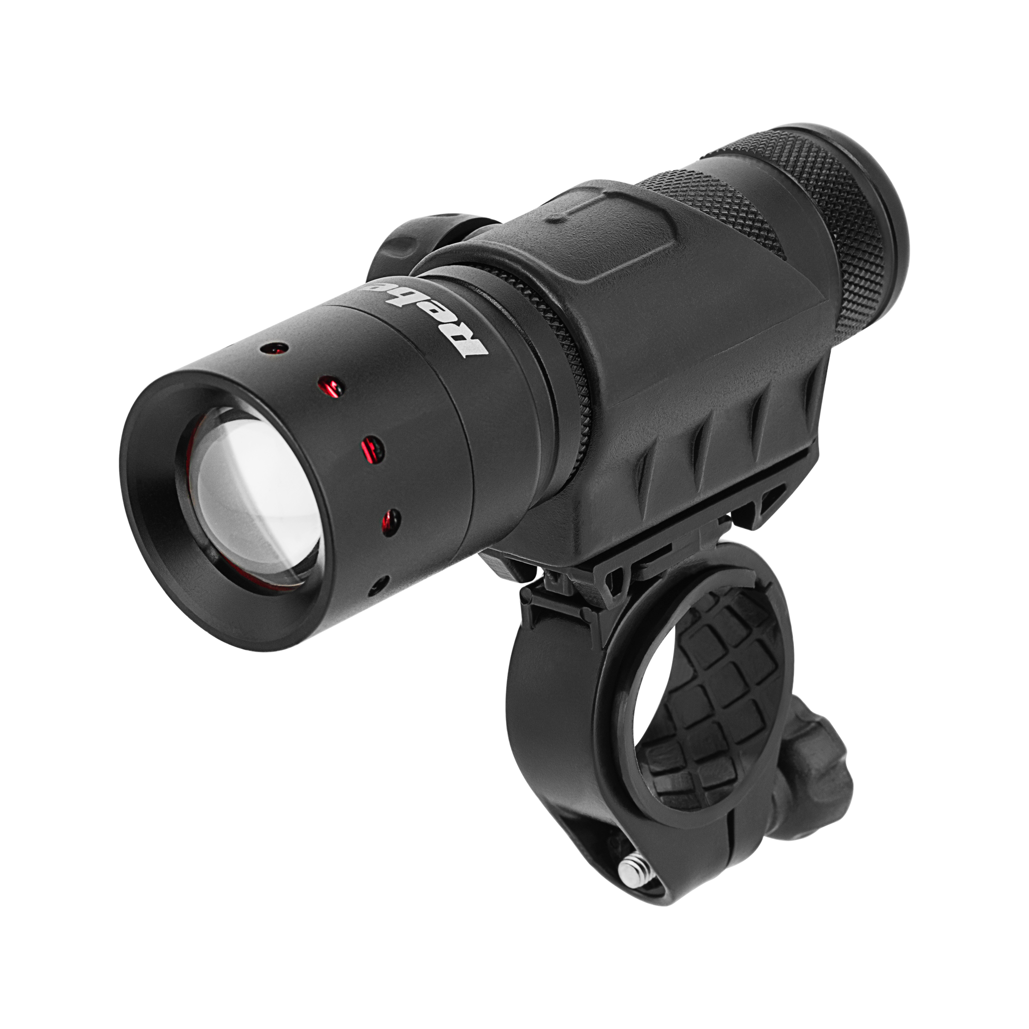 LEC-URZ0900--Lampa rowerowa Rebel przedniaLampka na rower Rebel to urządzenie idealne dla miłośnik&amp;oacute;w wycieczek rowerowych nocą. Jest to przednie światło rowerowe LED o mocy 3 W, kt&amp;oacute;re wykorzystując strumień 180 lm doskonale oświetla 