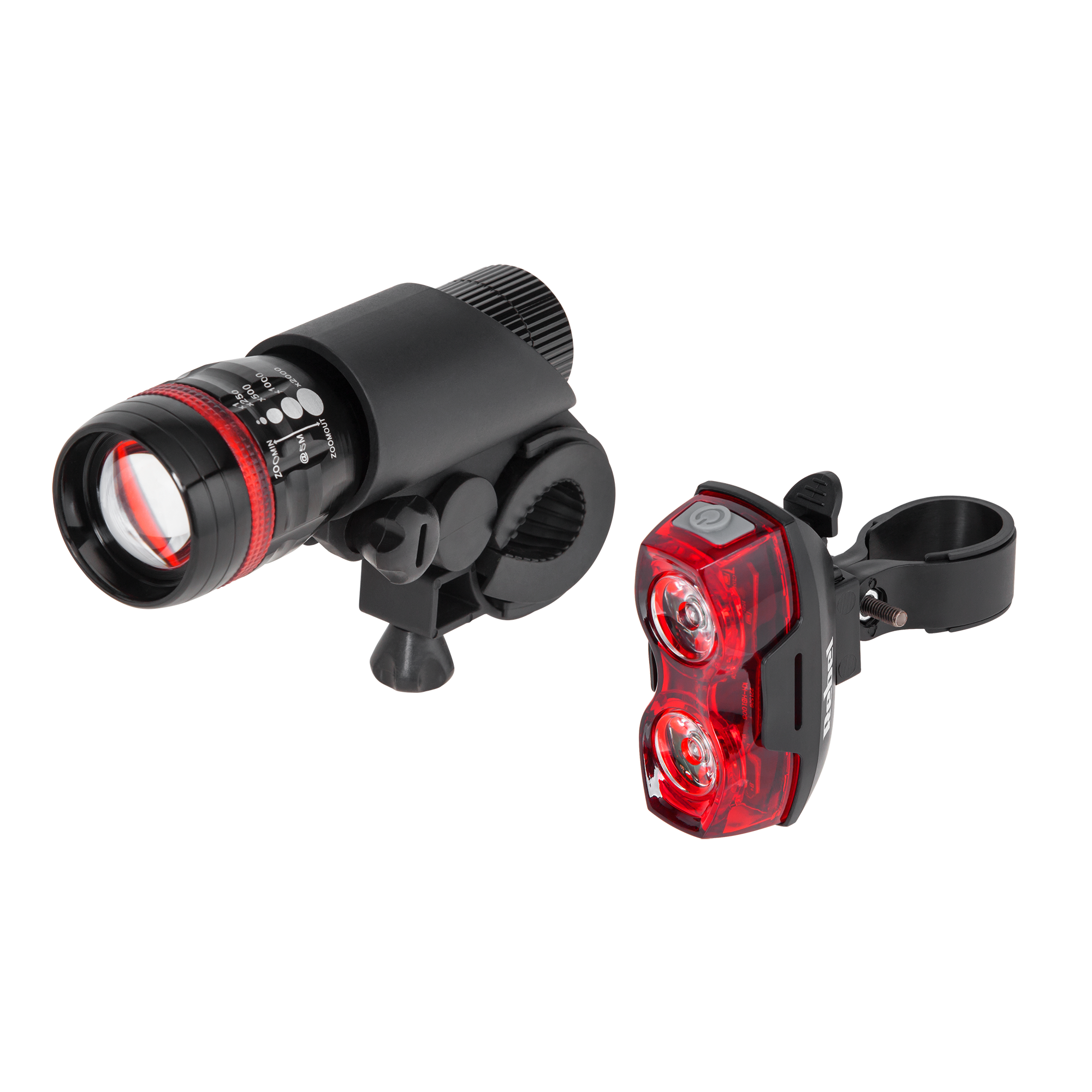 LEC-URZ0910--Zestaw lampek rowerowych RebelNiezależnie od tego czy jesteś zapalonym miłośnikiem jazdy na rowerze czy decydujesz się na wycieczki rowerowe tylko sporadycznie, dobre oświetlenie to podstawa. Zestaw lampek rowerowych Rebel URZ0910 zawiera dwie lampy 