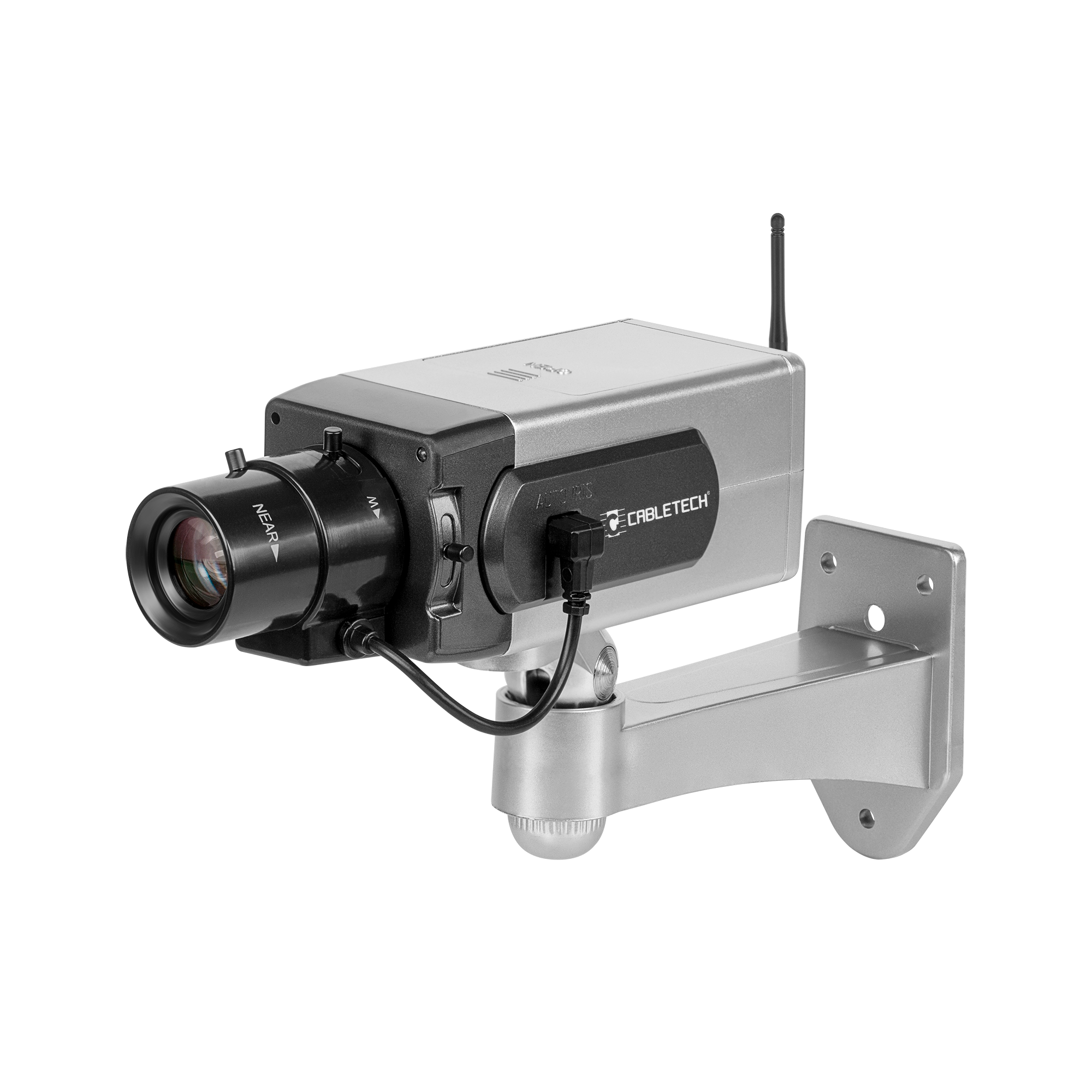 LEC-URZ0994--Materiał: PlastikWymiary: 24,5x14,5x7,5 cmWaga: 198,3 gZasilanie: 2x bateria AA (brak baterii w zestawie)W zestawie: Naklejka ostrzegawcza, śrubokręt, śrubki