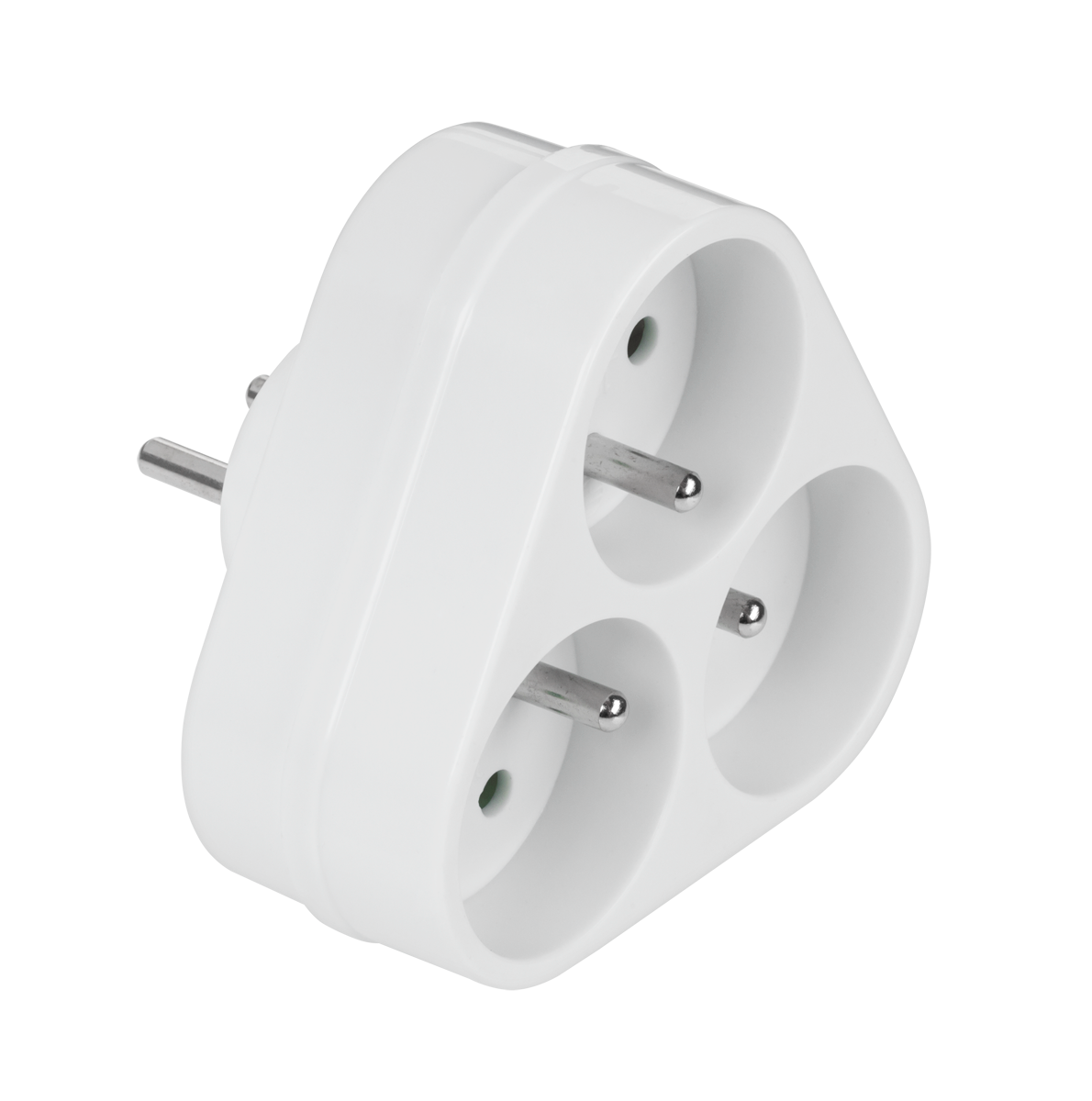 LEC-URZ3059--URZ3059Rozgałęziacz sieciowy 1 wtyk - 3 gniazda- Napięcie: AC 230-250 V, 50 Hz- Prąd znamionowy: maks. 16 A- Obciążenie maks.: 3680 W- Do użytku wewnętrznego