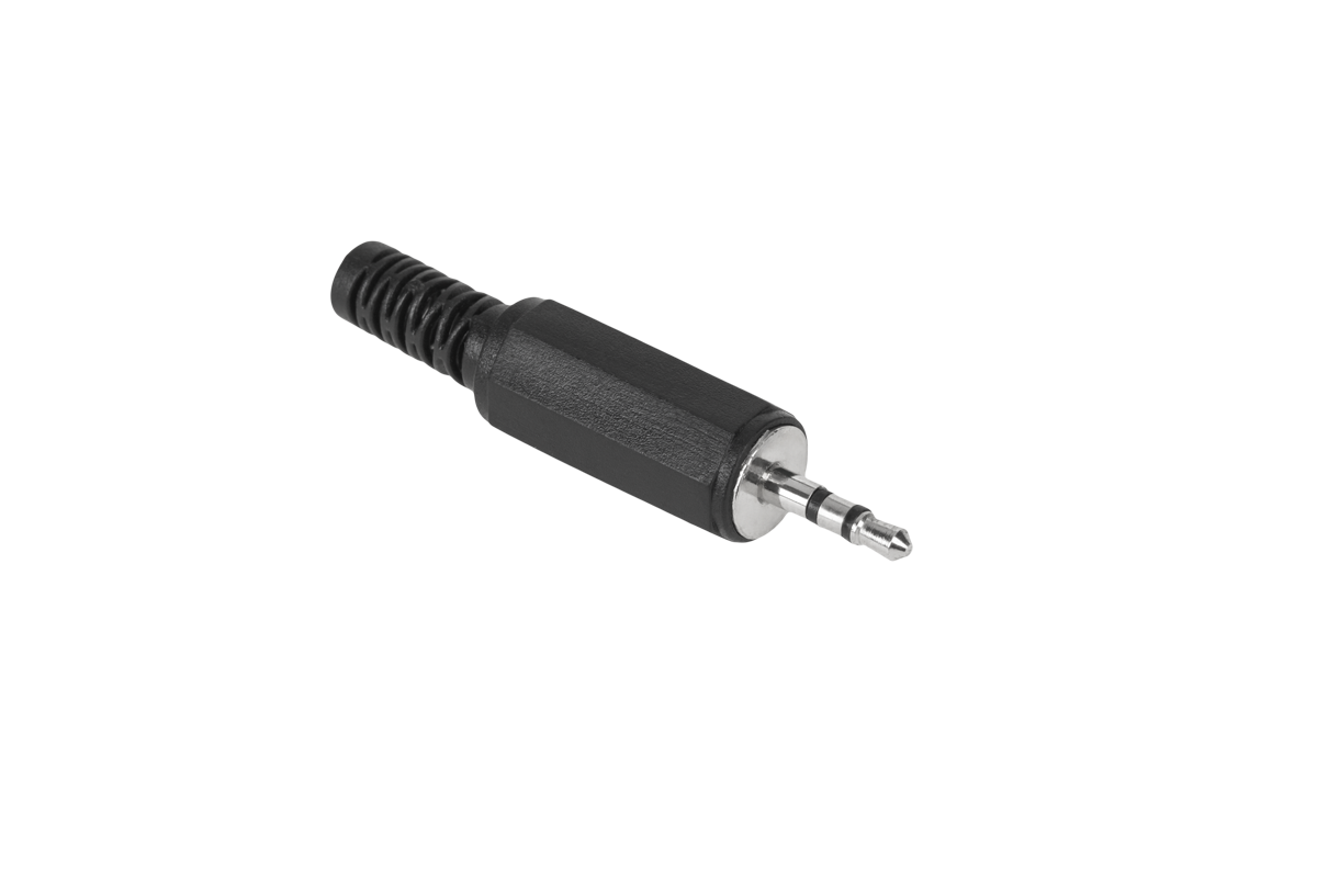 LEC-WTY0002.1--Wtyk Jack 2.5 stereo plastik Cabletech