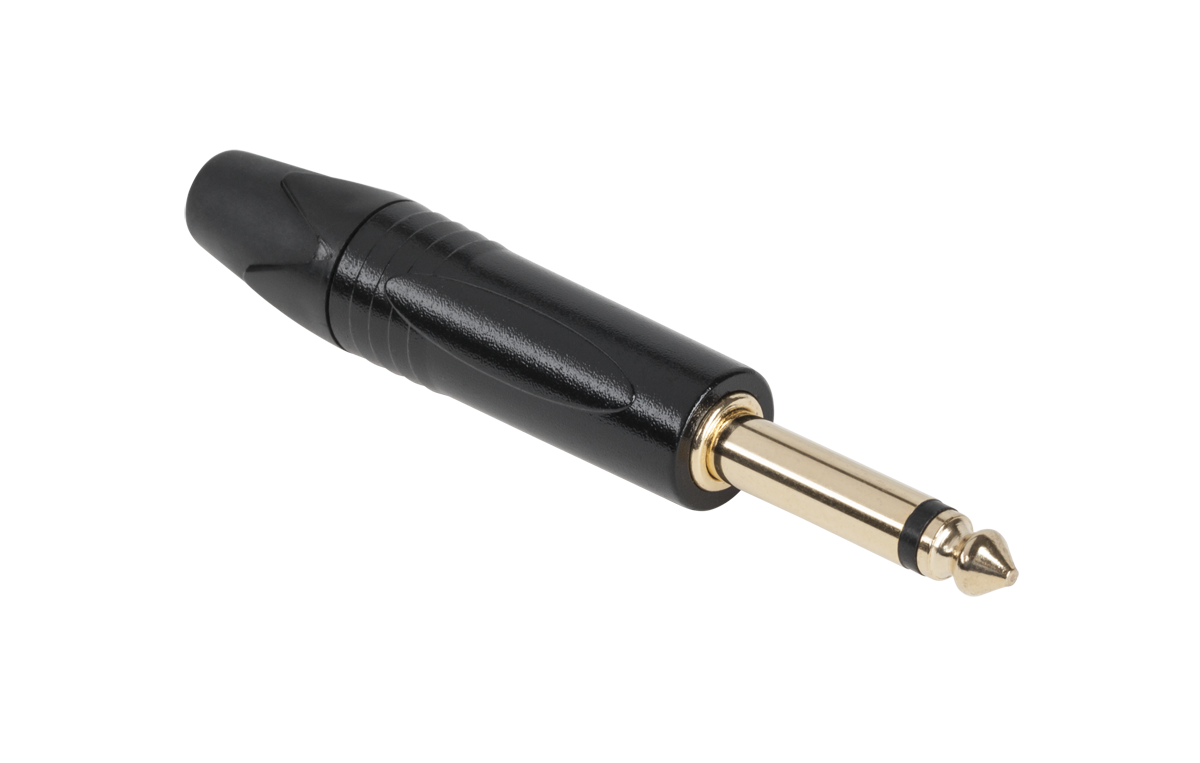 LEC-WTY0039--Wtyk Jack 6,3 mono HQ black