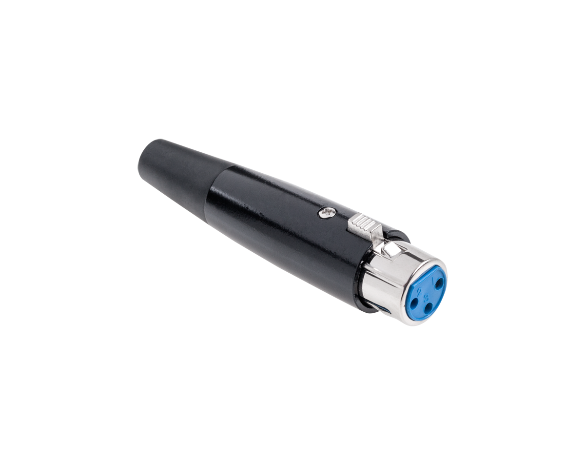 LEC-WTY0050--Wtyk mikrofonowy żeńsk.black CK3544