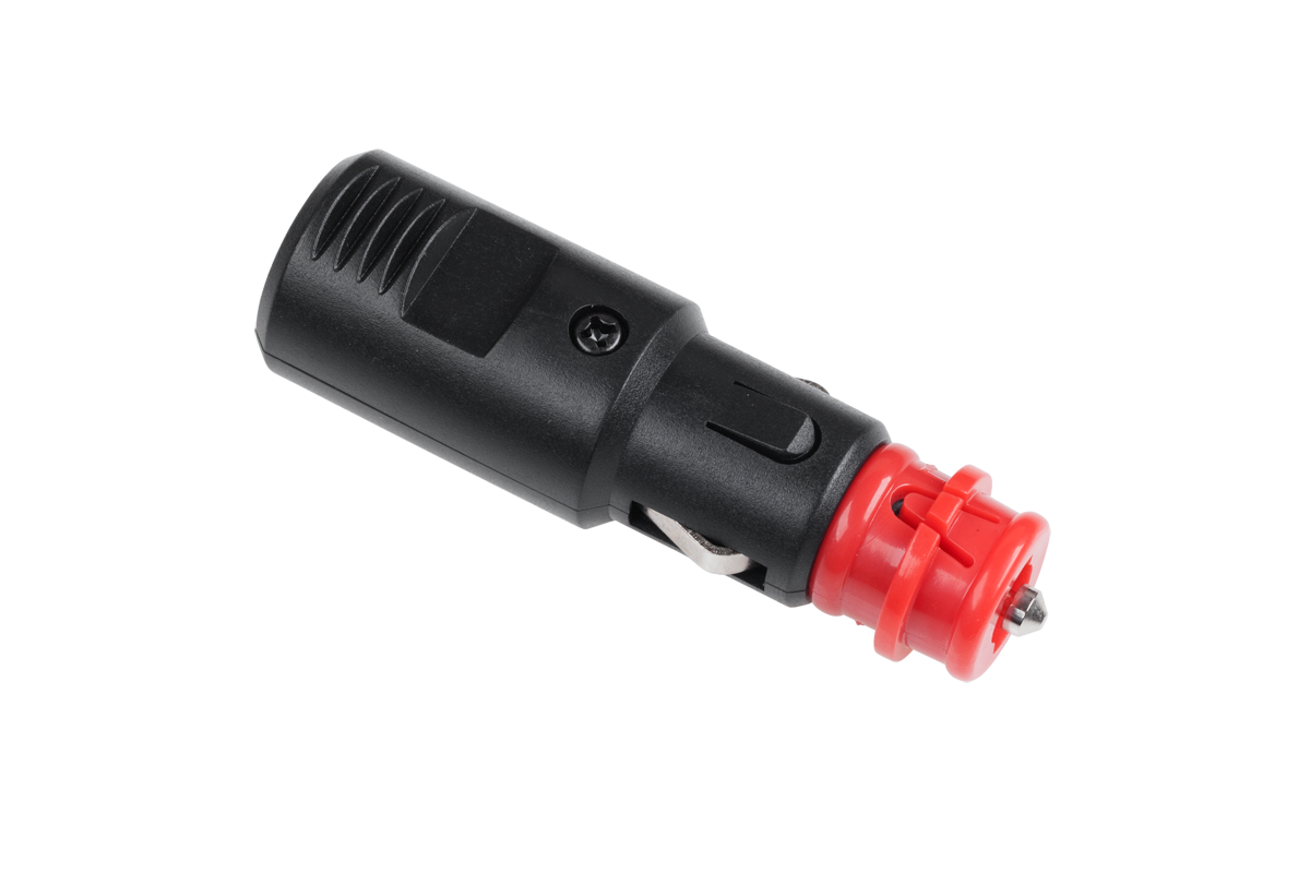 LEC-WTY0148--Wtyk zapalniczki uniwersalny, na 2 rodzaje gniazd, zawiera bezpiecznik 5AMin. zamówienie: 10szt.