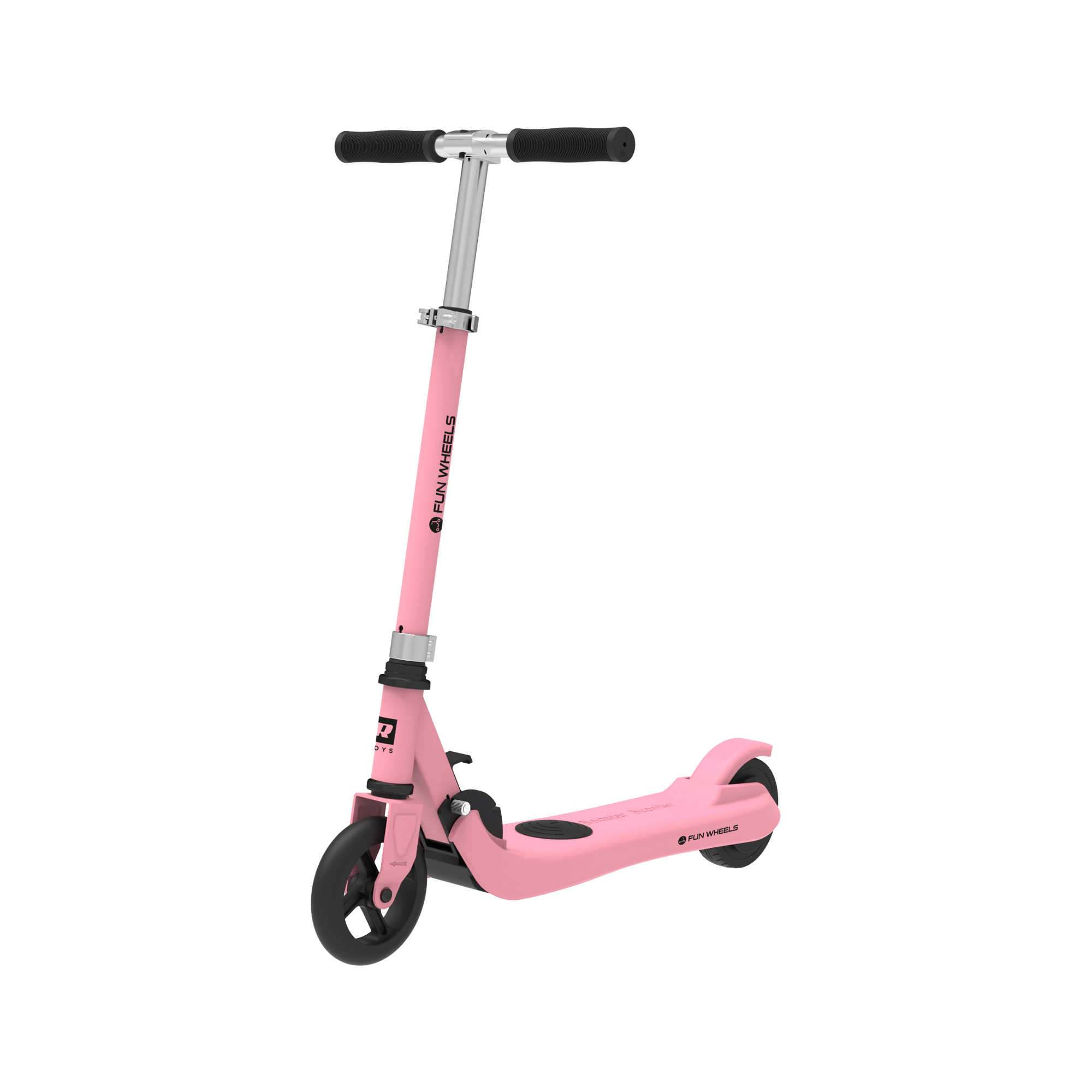 LEC-ZAB0031P--Hulajnoga elektryczna dla dzieci Fun WheelsTwojemu dziecku marzy się hulajnoga elektryczna, ale Ty nie jesteś przekonany do pomysłu? Idealnym wyborem na początek będzie model Rebel Fun Wheels, z kt&amp;oacute;rego mogą korzystać dzieci od 6. roku